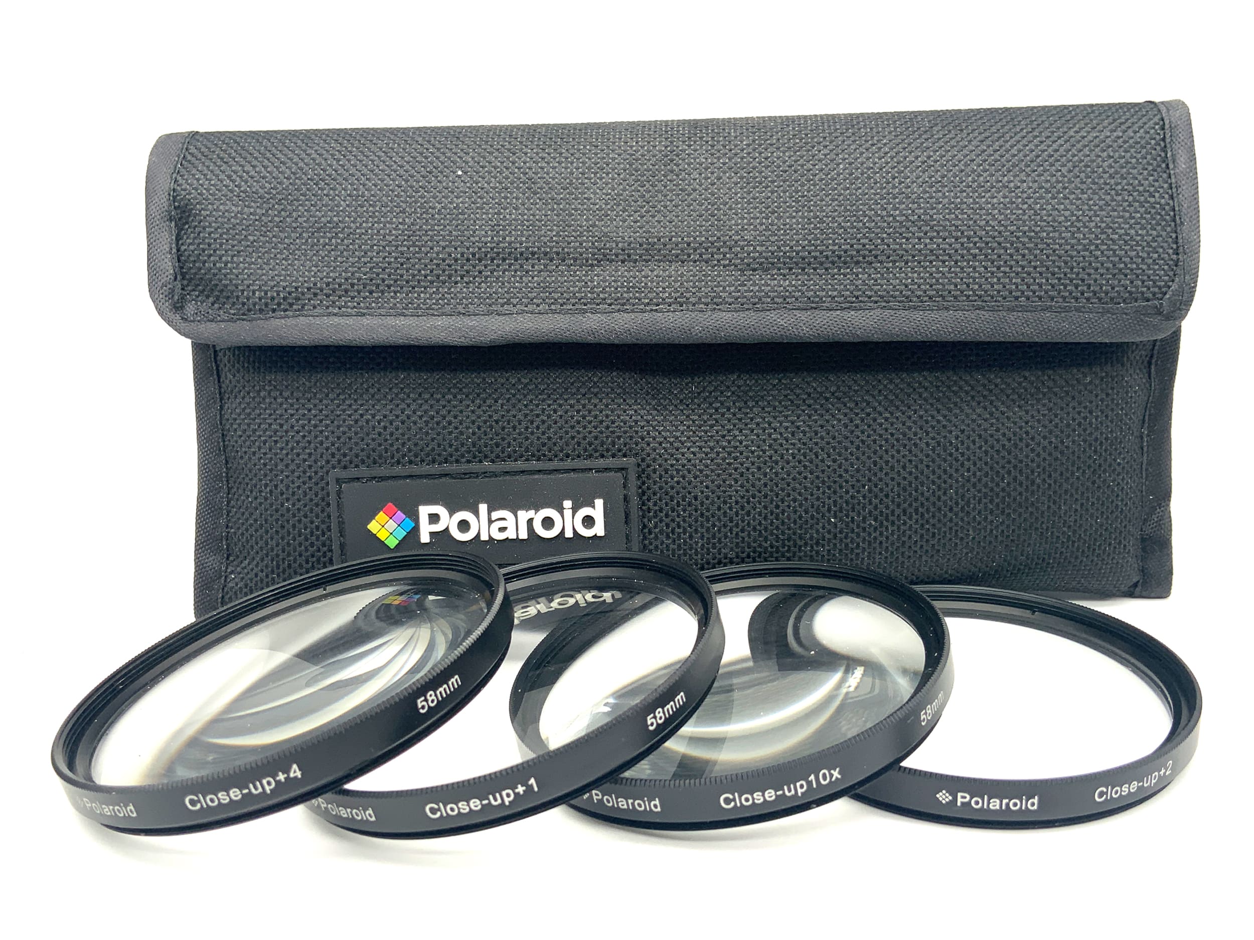 Polaroid close-up lens close-up set +1/+2/+4/+10x filter 58mm filter thread