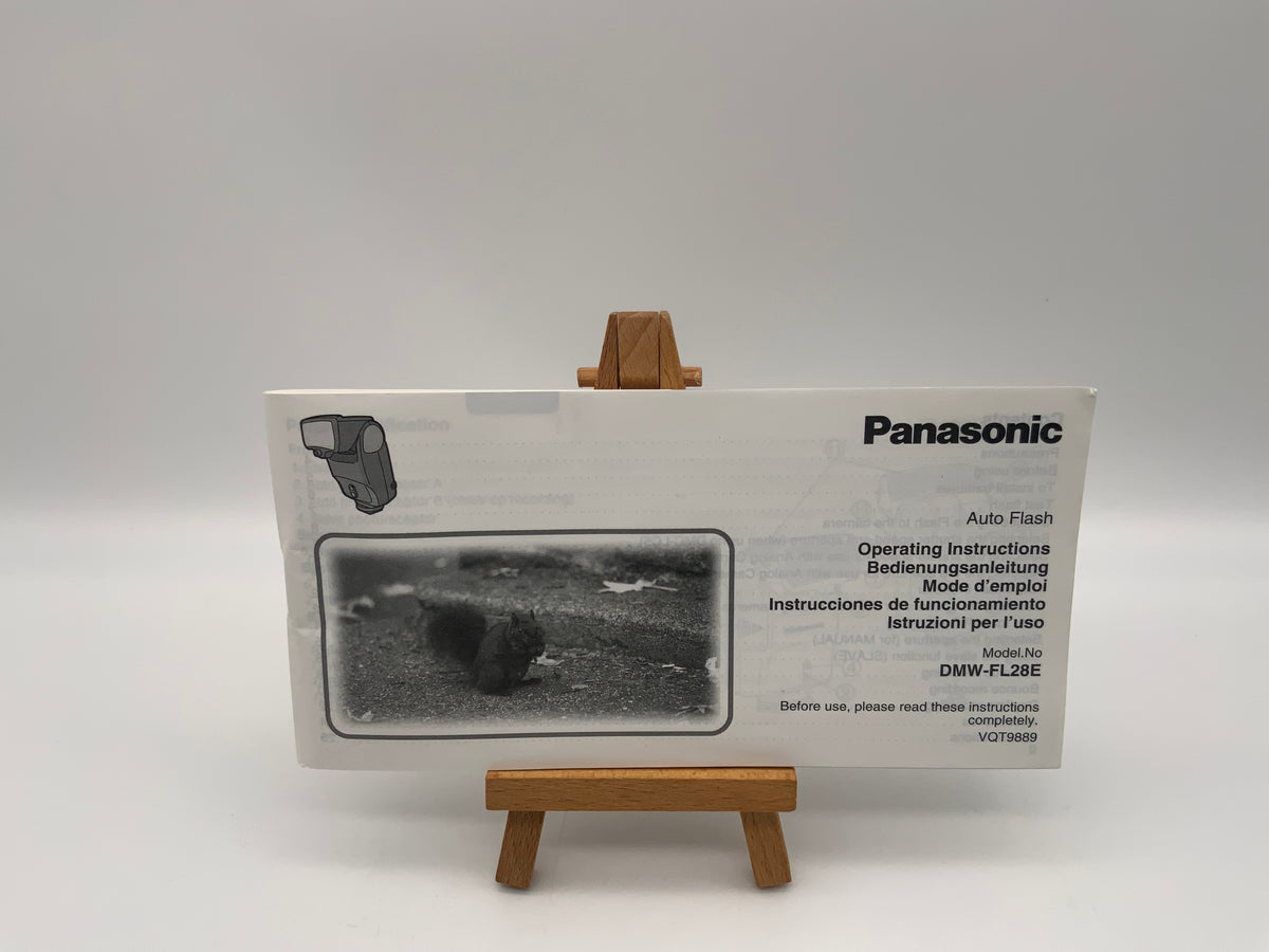 Panasonic DMW-FL28E Auto Flash User Manual (German)