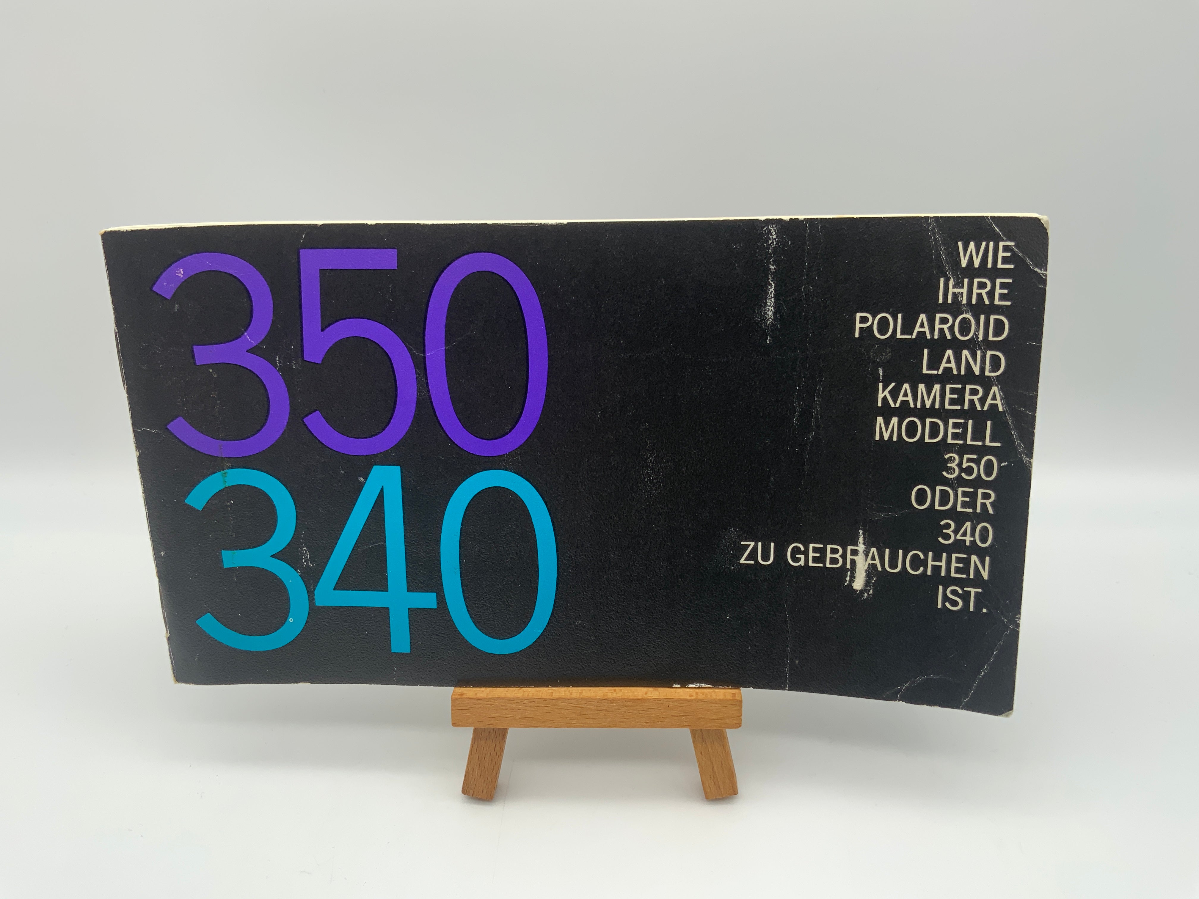 Polaroid Land Camera 350 / 340 User Manual (German)