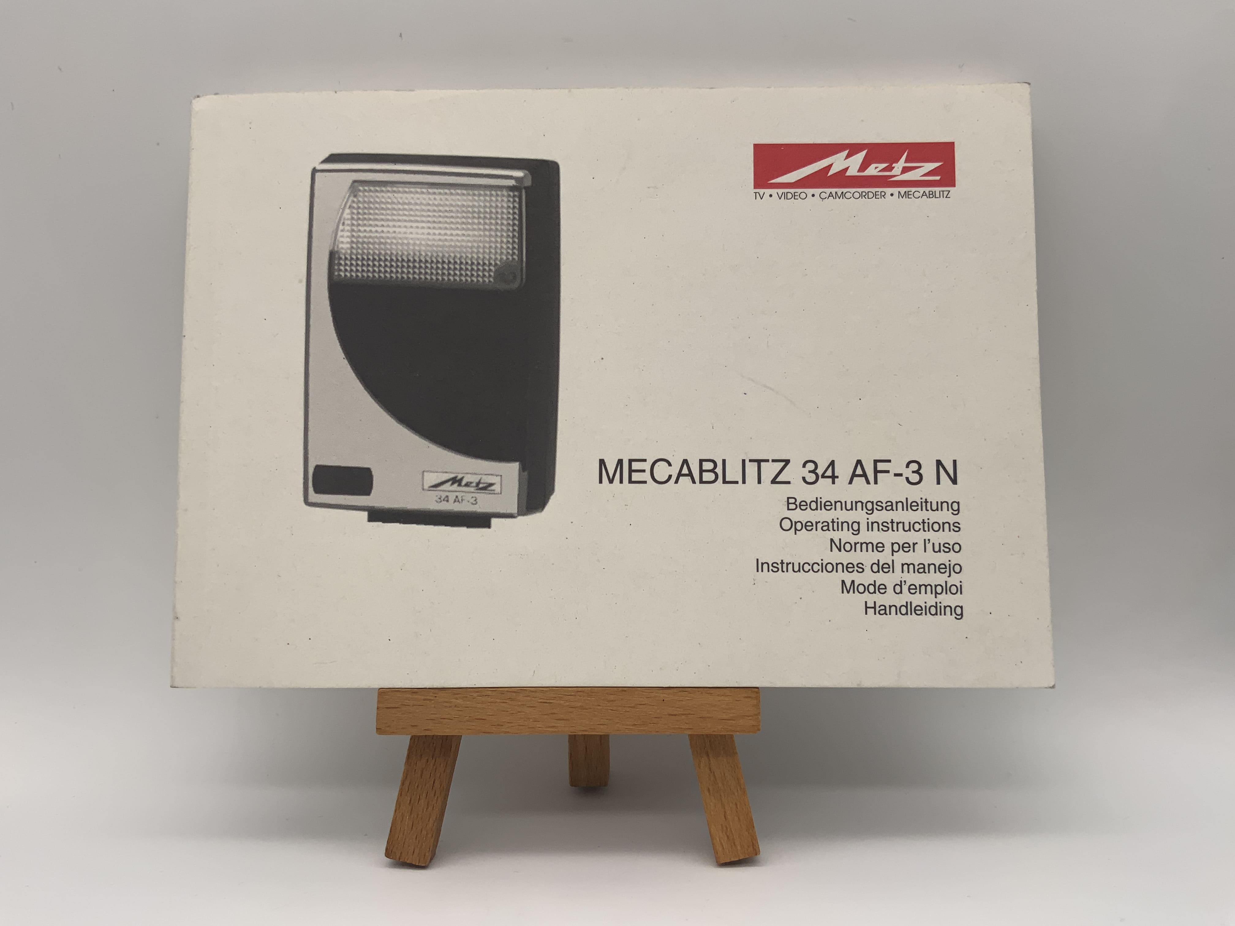 Metz Mecablitz 34 AF-3N Bedienungsanleitung Deutsch
