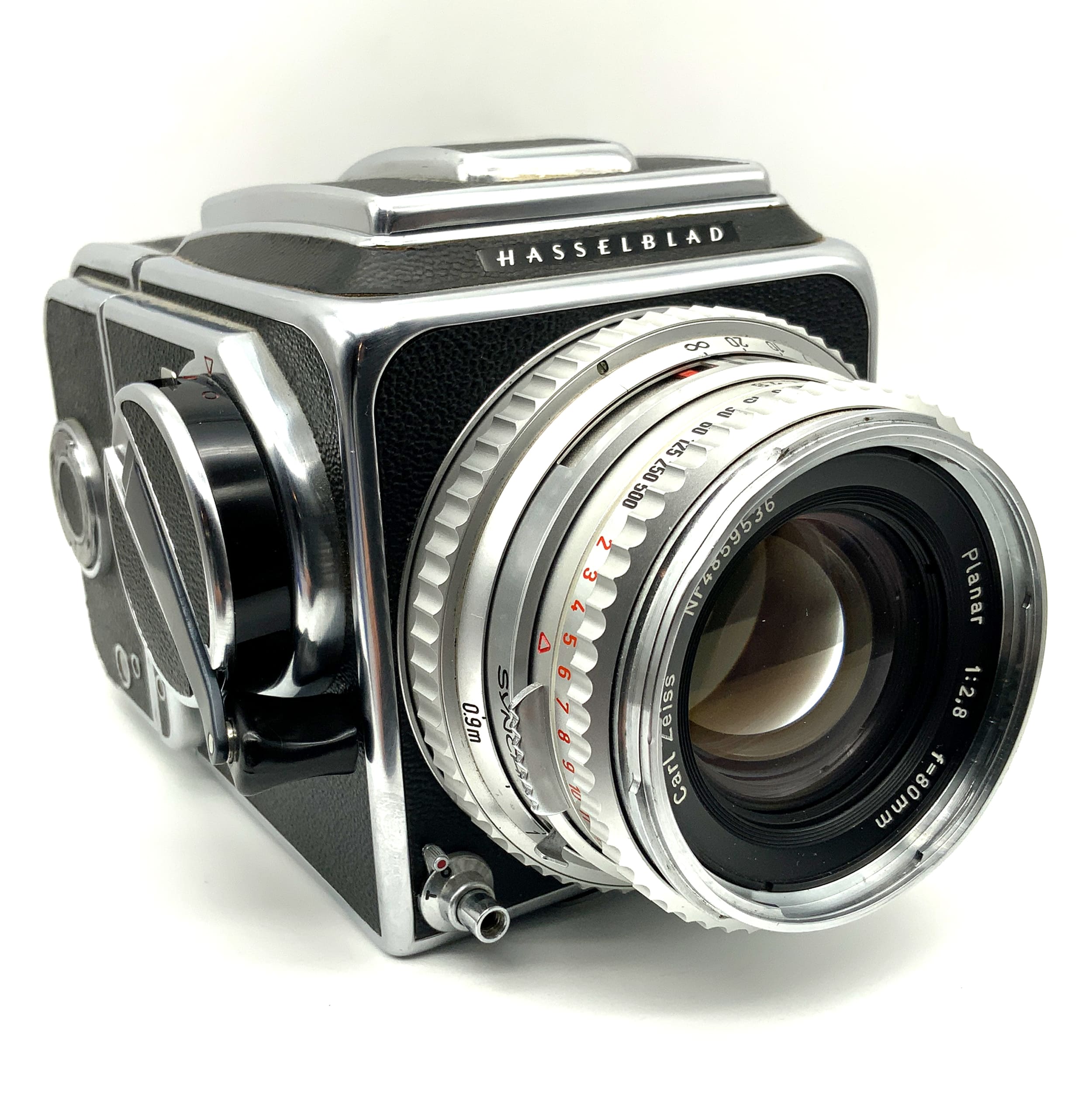 Hasselblad 500 C medium format camera with Carl Zeiss Planar 80mm 1:2.8 lens
