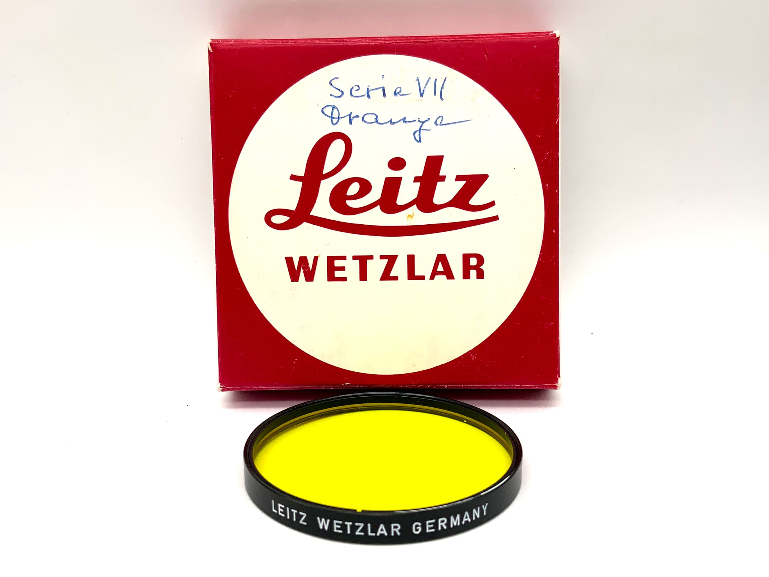 Leica Leitz color filter insert filter yellow 1 in original packaging, filter series 7