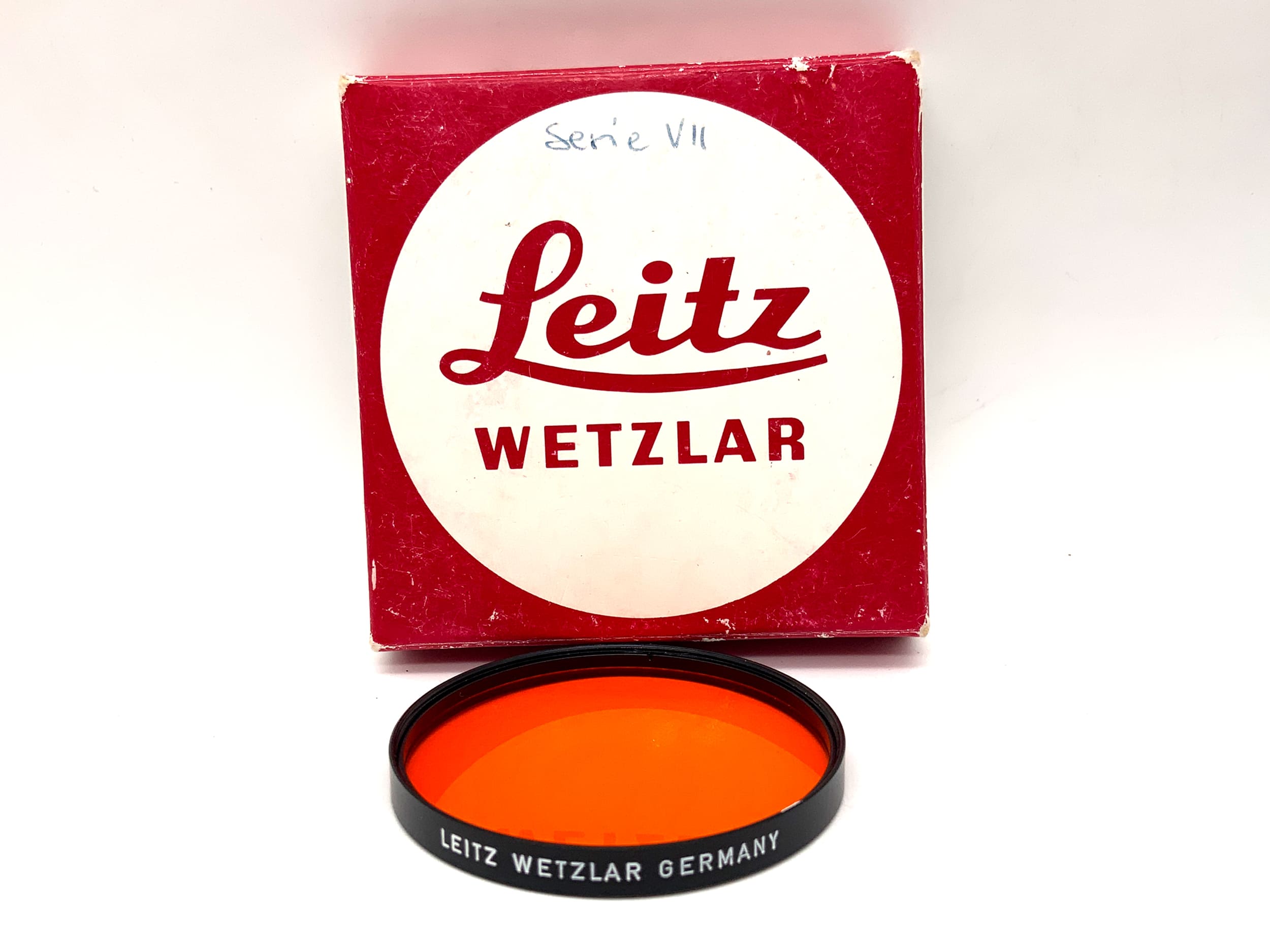Leica Leitz color filter insert filter orange in original packaging, filter series 7, filter thread