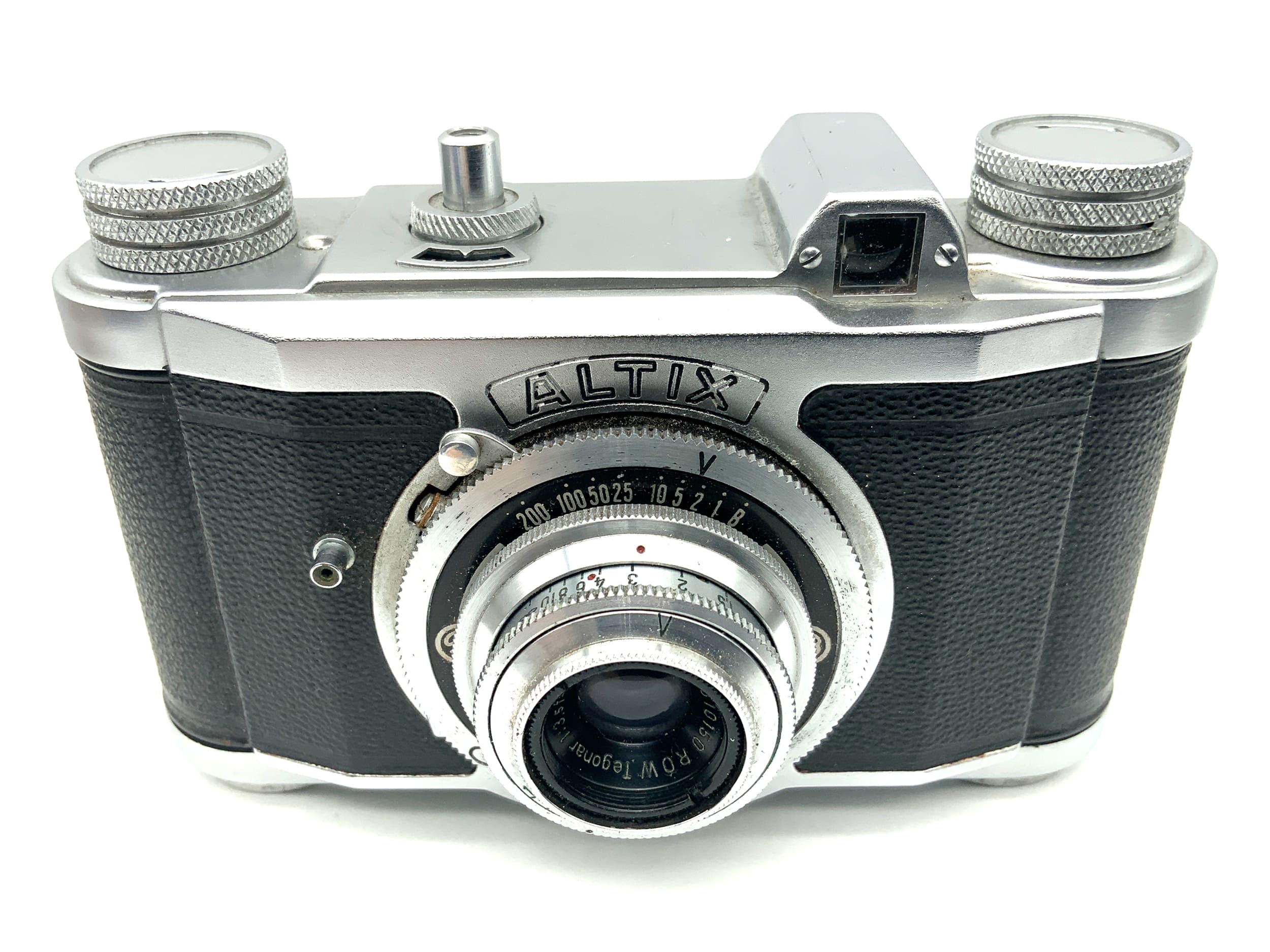 Altix Cludor viewfinder camera with ROW Tegonar 35mm 1:3.5 compact camera, analog camera