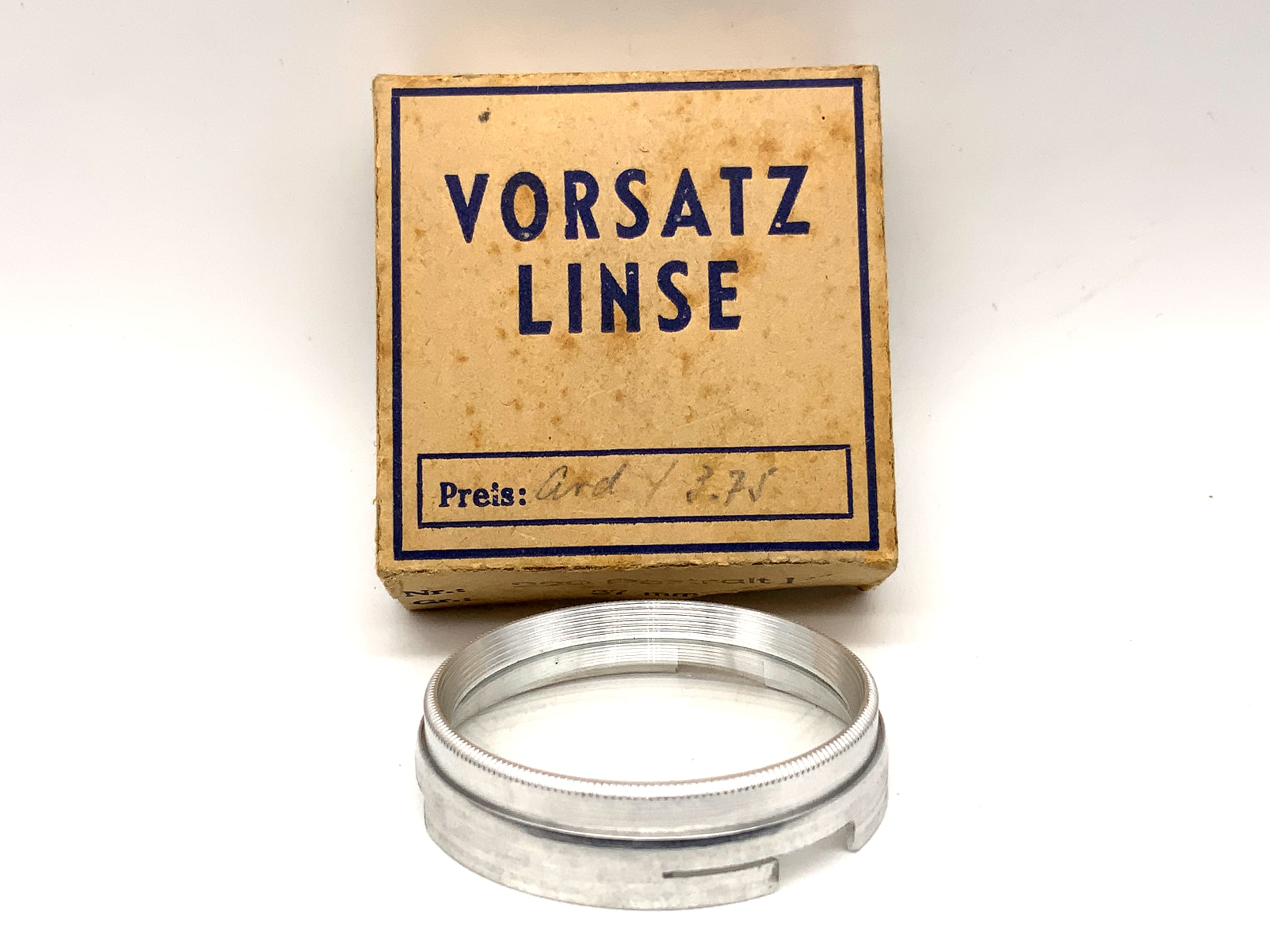 Arnz Jena Close-Up Lens 220 Portrait I Slip-On Filter 37mm