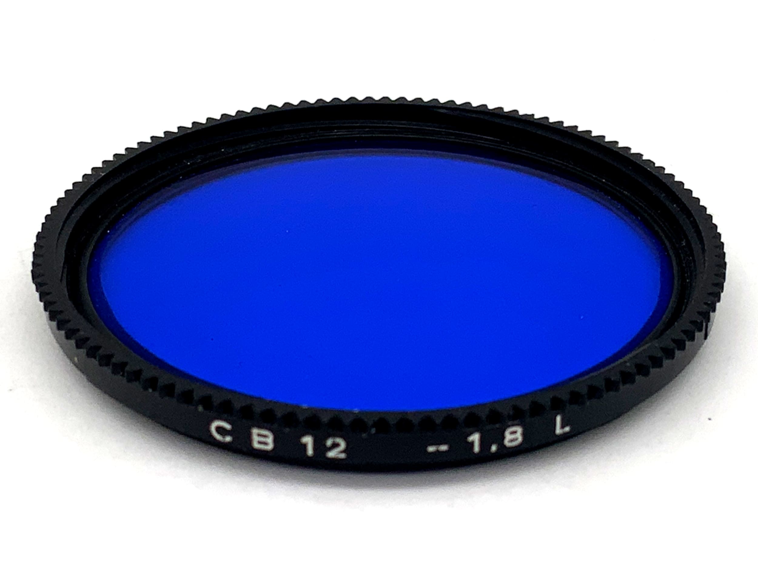 Color filter VI anti-reflex CB12 -1.8 L blue blue filter 39mm filter thread