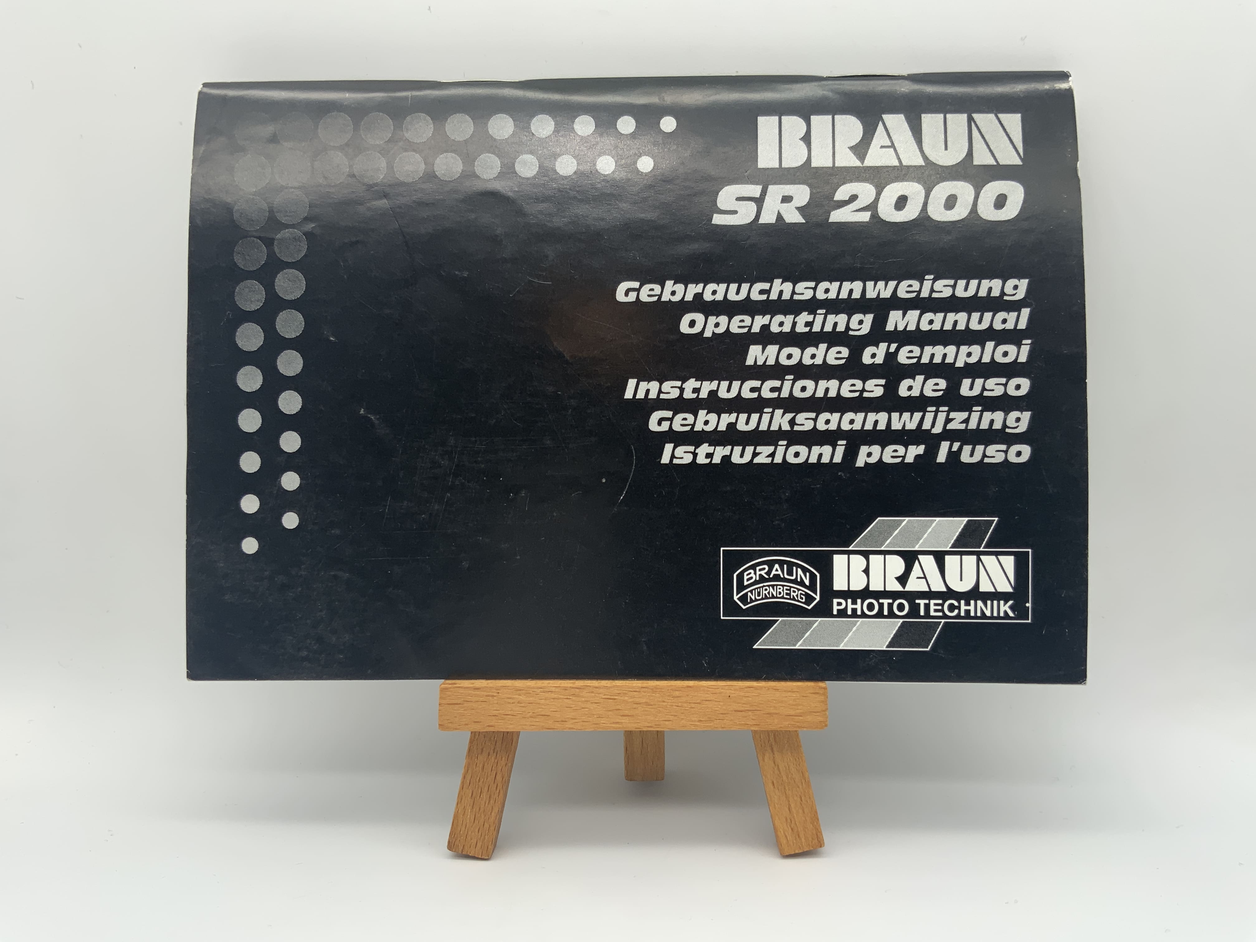 Braun SR2000 Bedienungsanleitung Deutsch
