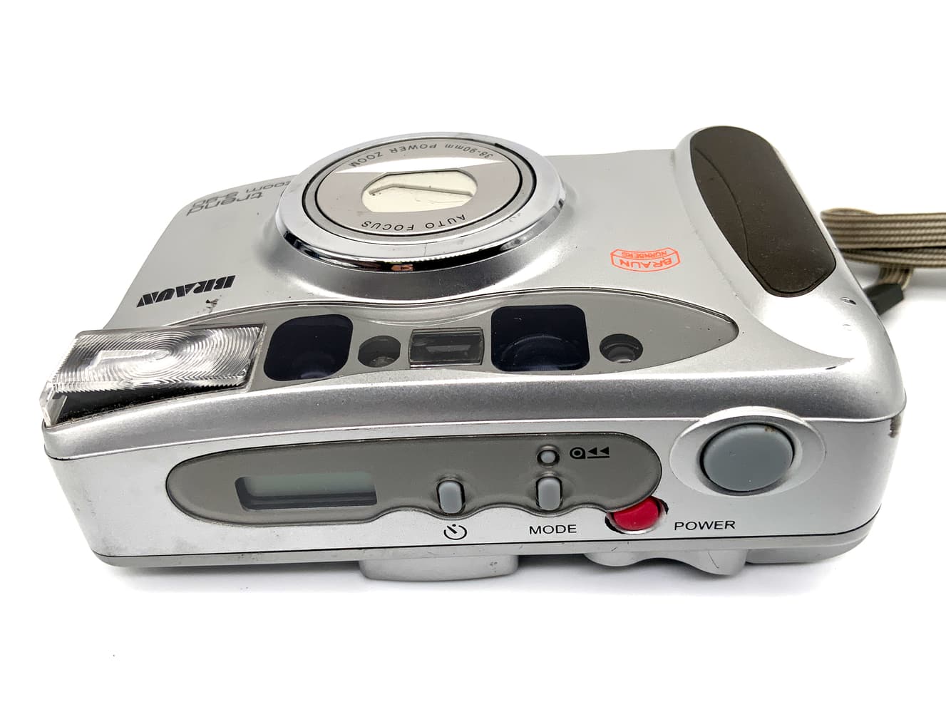 Braun Trend Zoom S-90 Point&Shoot mit 38-90mm Power Zoom Analogkamera