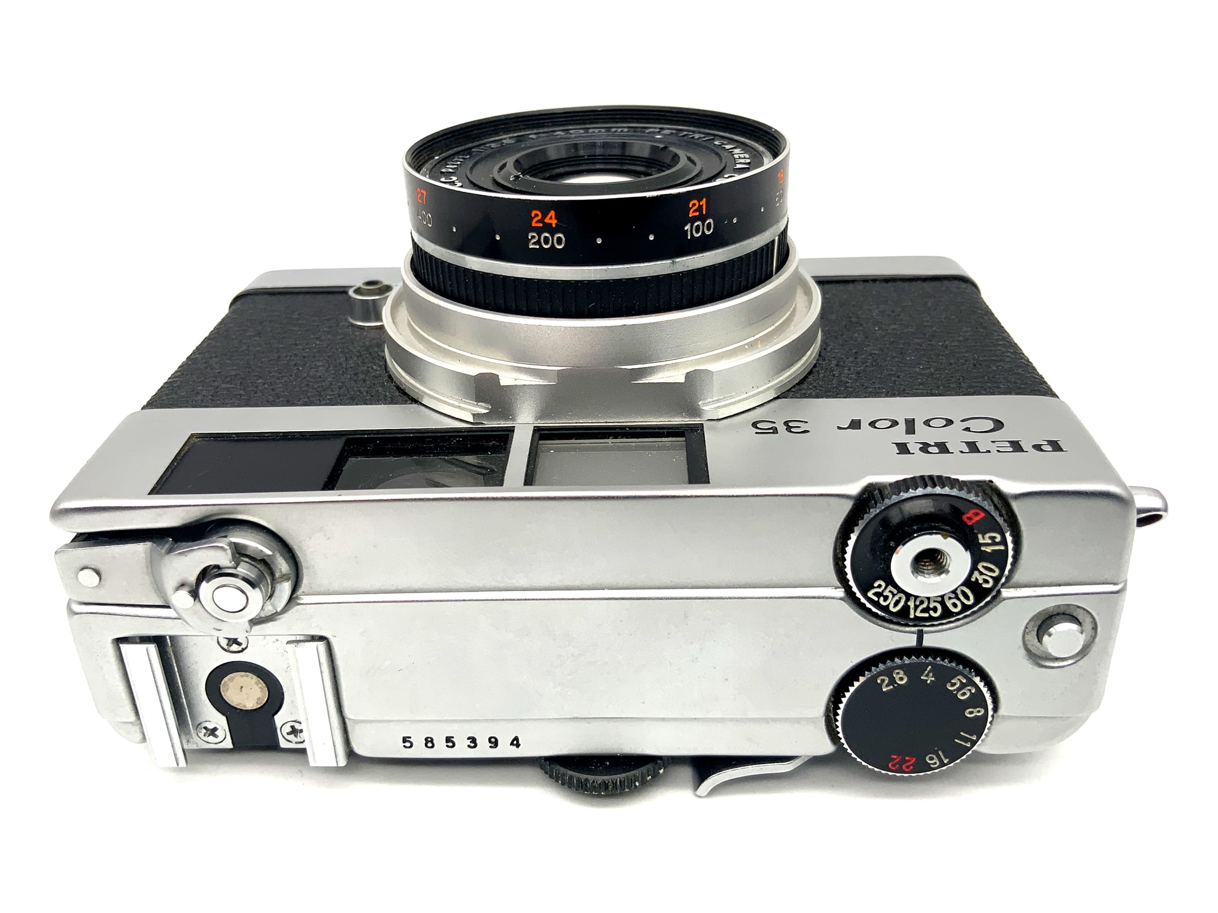 Petri Color 35 viewfinder camera with CC Petri 40mm 1:2.8 compact camera, analog camera