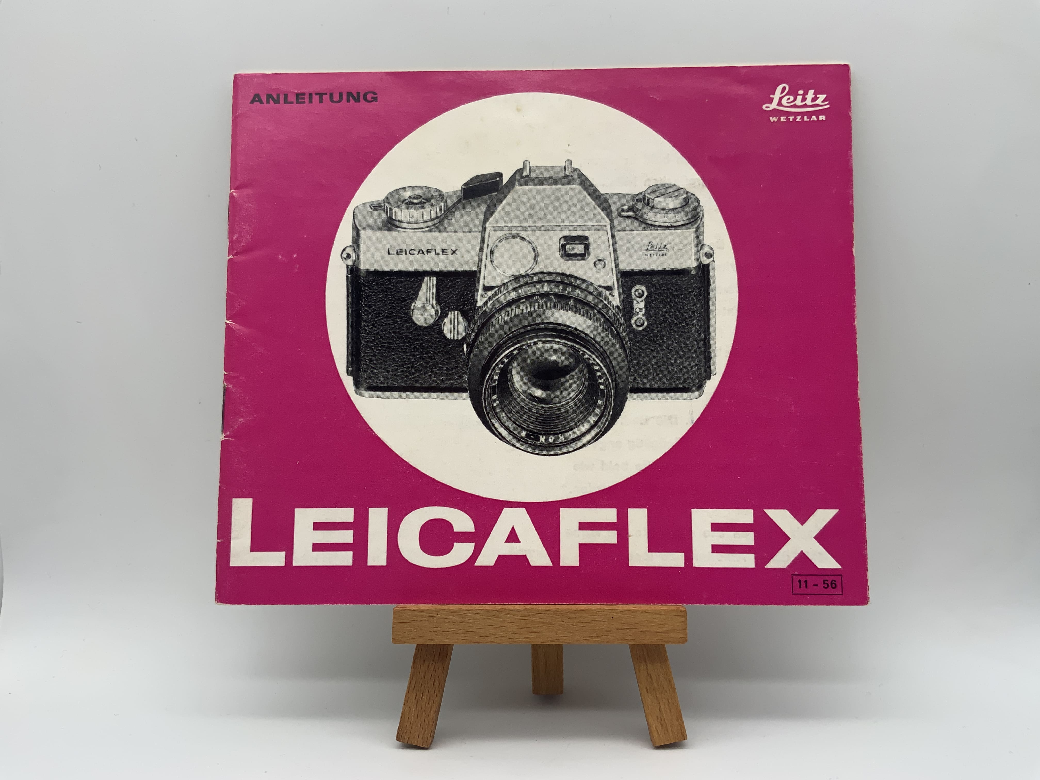 Leica Leicaflex (11-56) Bedienungsanleitung Deutsch