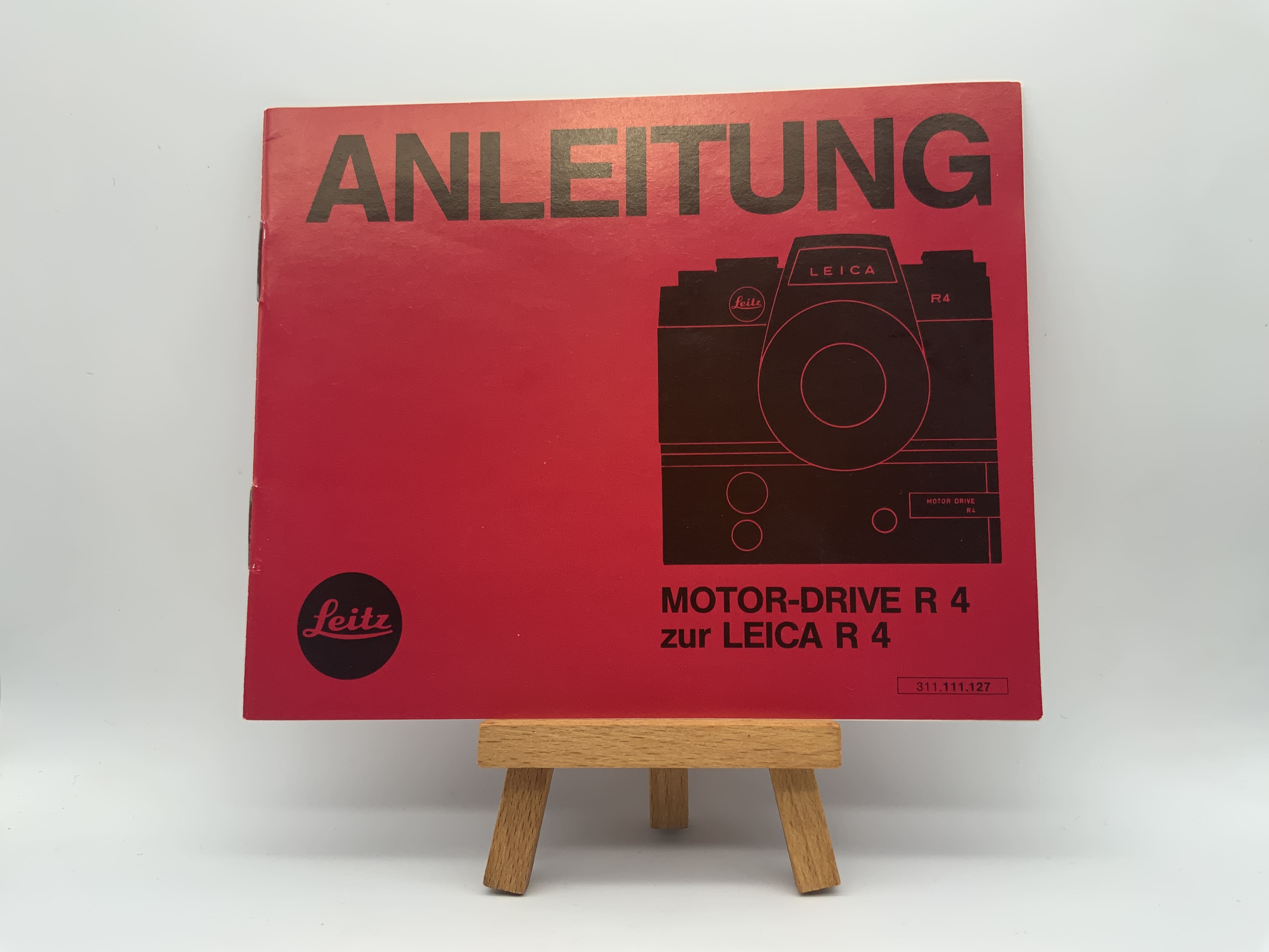 Leitz Motor Drive zur Leica R4 Bedienungsanleitung Deutsch