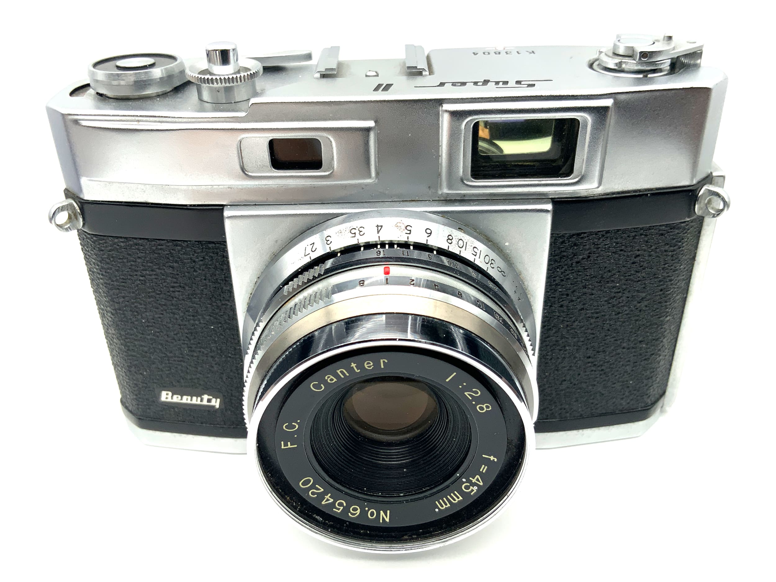 Beauty Super II rangefinder camera with FC Canter 45mm 1:2.8 analog camera