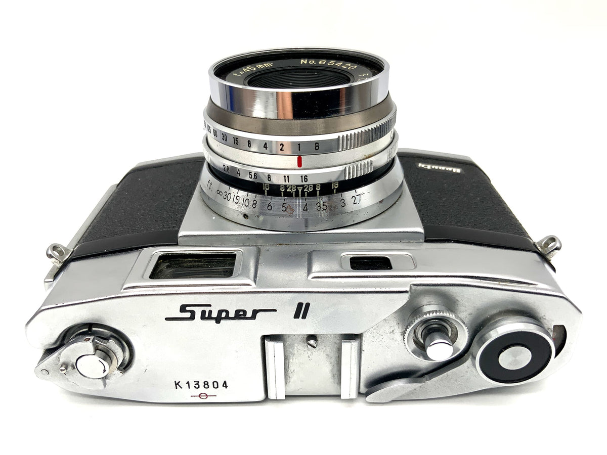 Beauty Super II rangefinder camera with FC Canter 45mm 1:2.8 analog camera