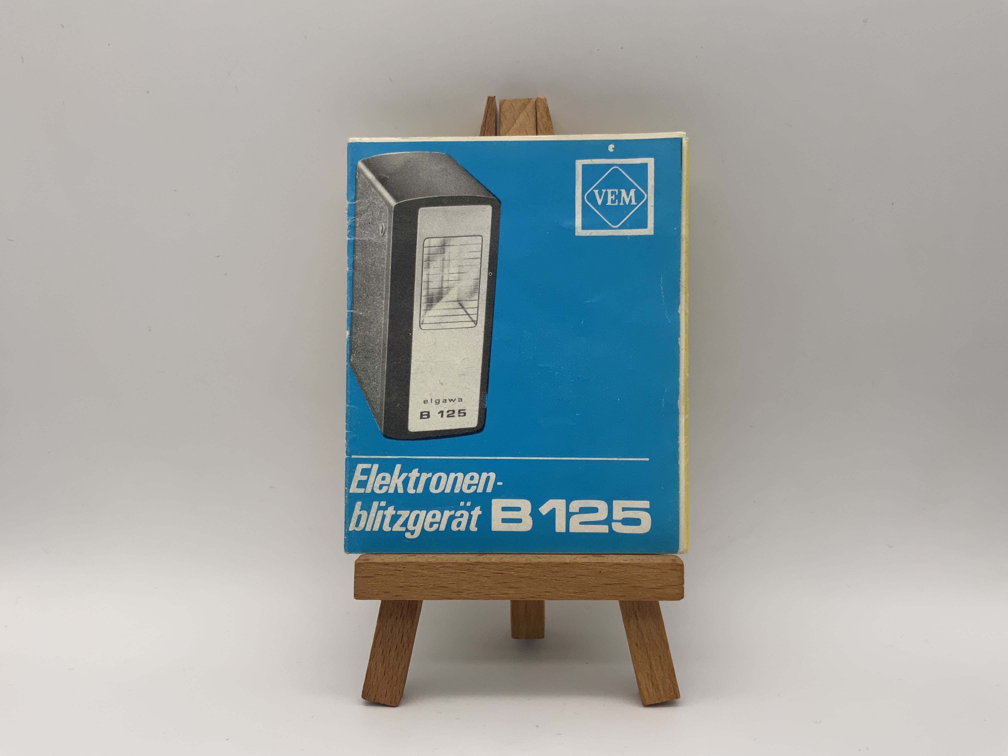 VEM B125 Elektronenblitzgerät Bedienungsanleitung Deutsch