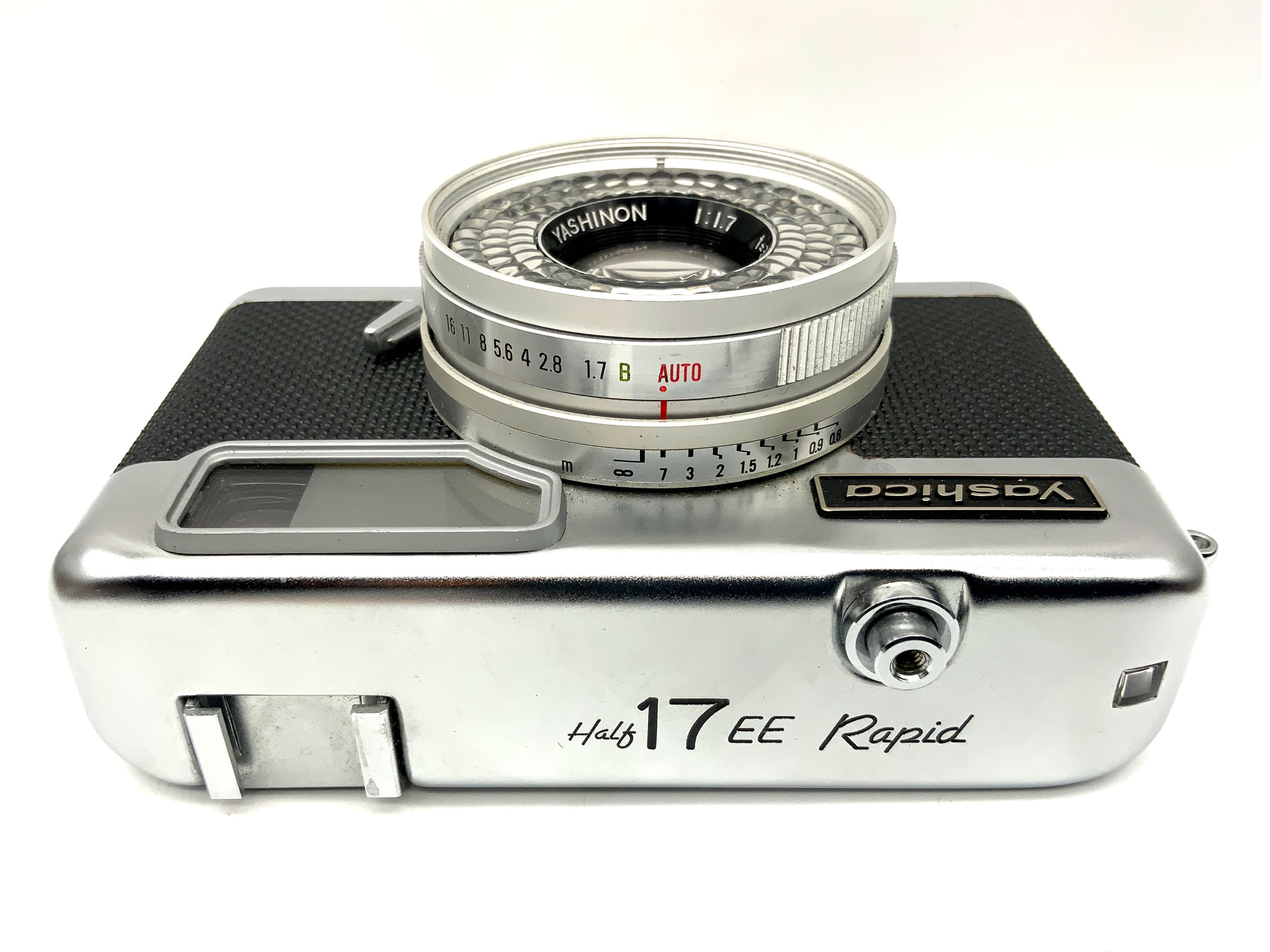 Yashica Half 17 EE Rapid viewfinder camera with Yashinon 32mm 1:1.7 half-frame camera
