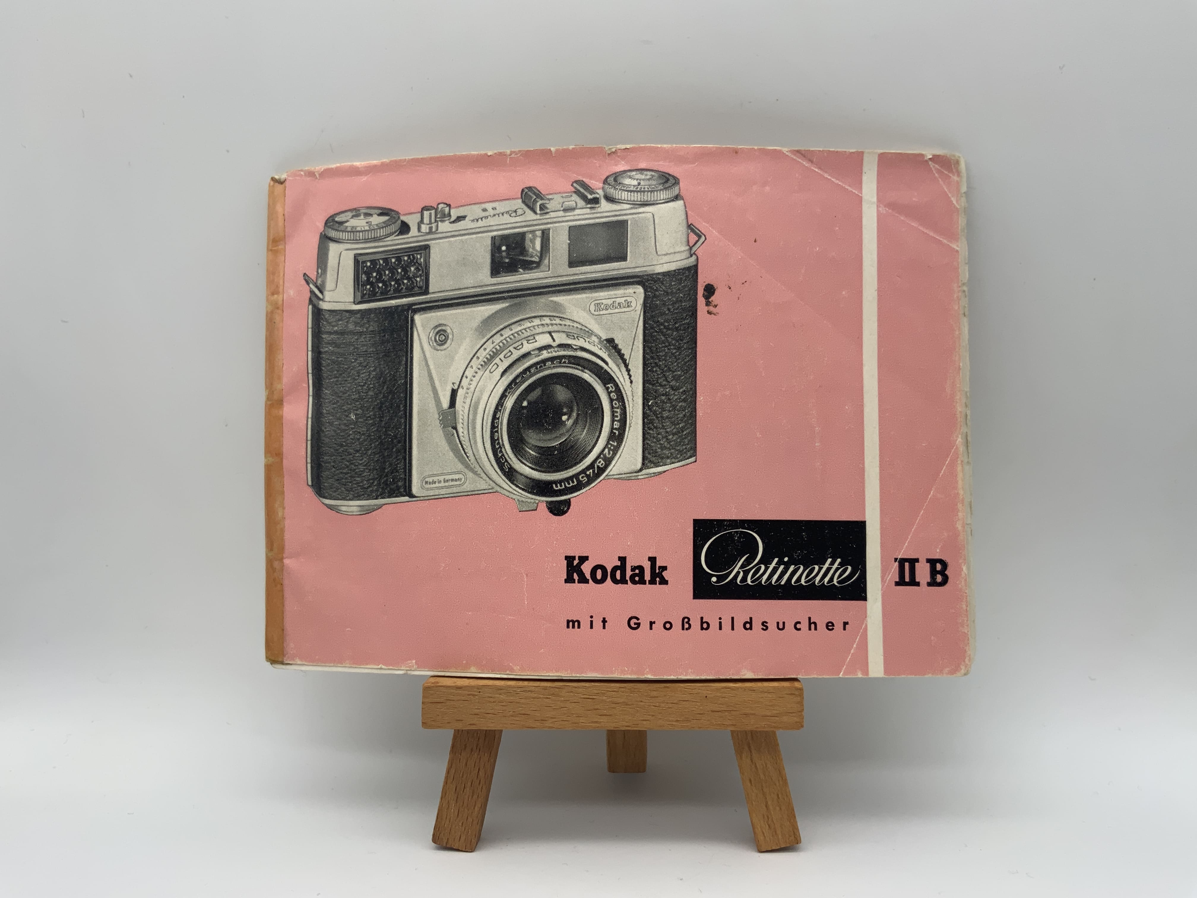 Kodak Retinette II B mit Großbildsucher Bedienungsanleitung Deutsch