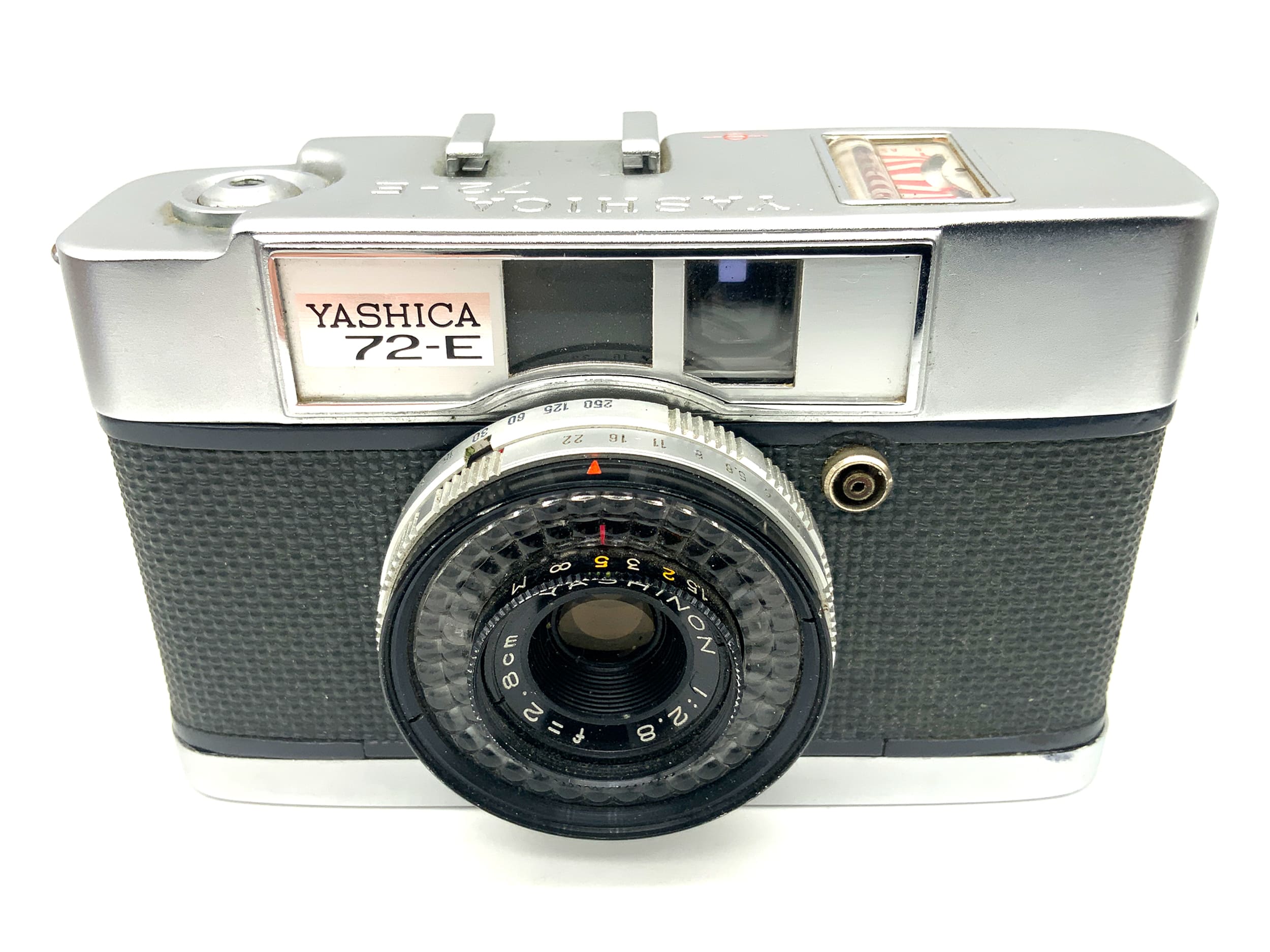 Yashica 72-E rangefinder camera with Yashinon 28mm 1:2.8 half-frame analog camera