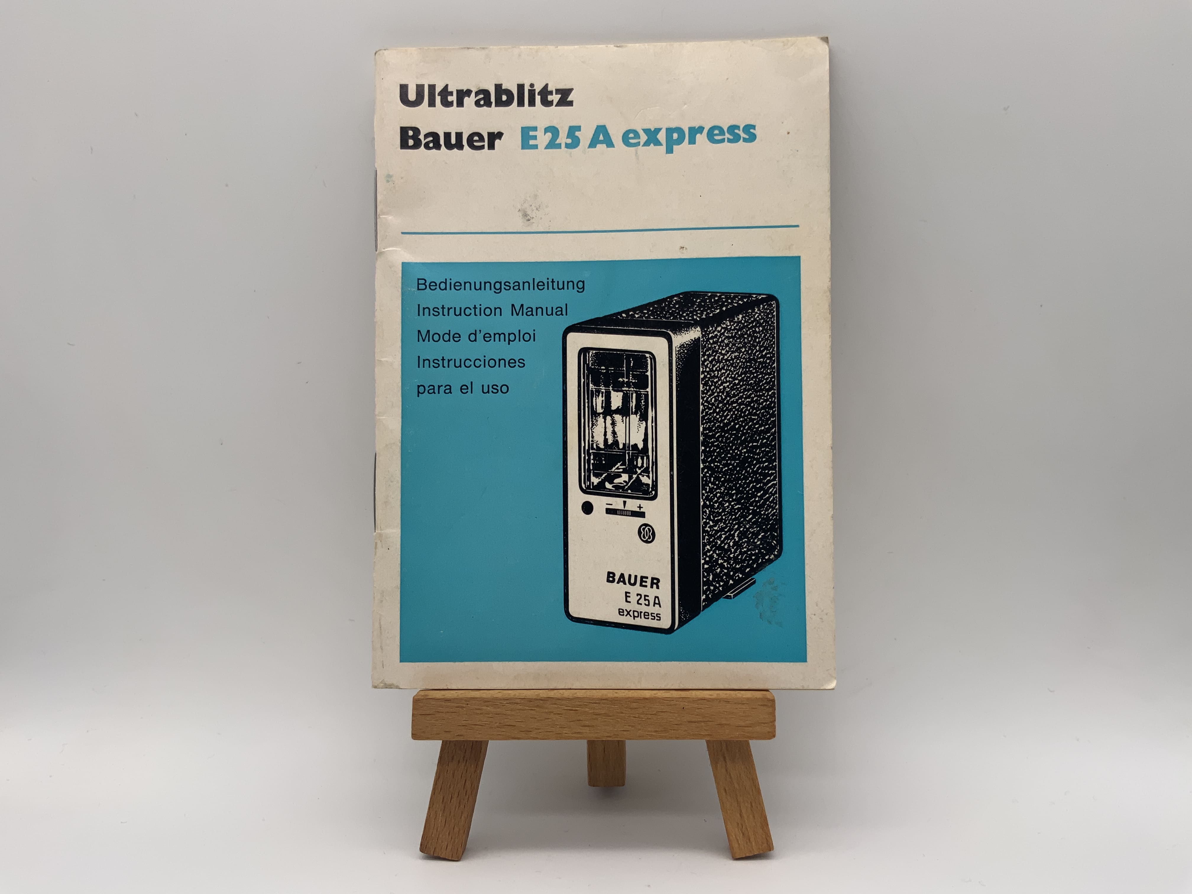 Bauer E25 A express Bedienungsanleitung Deutsch