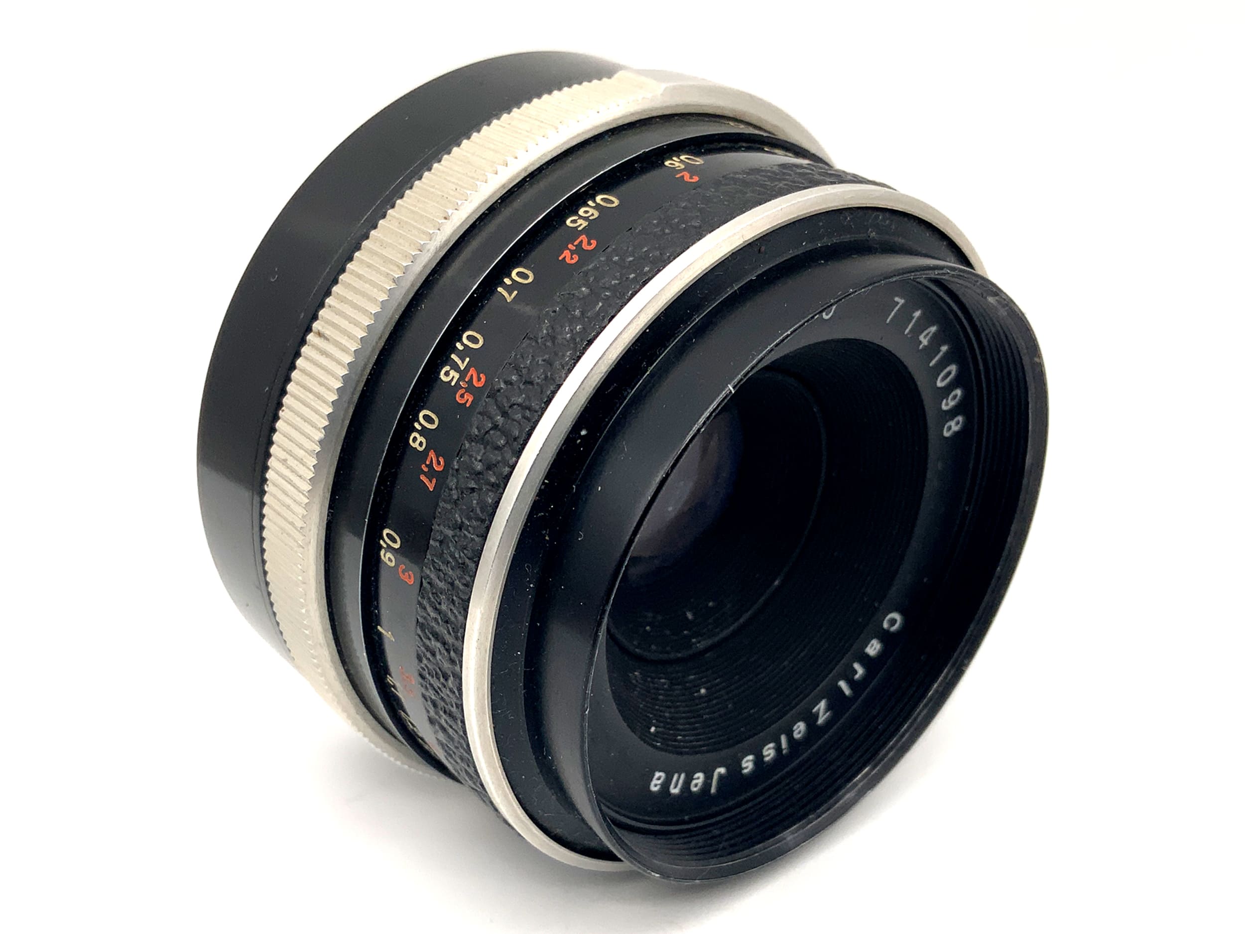 Carl Zeiss Jena 50mm 1:2.8 lens Q1 Tessar prime lens (M42)
