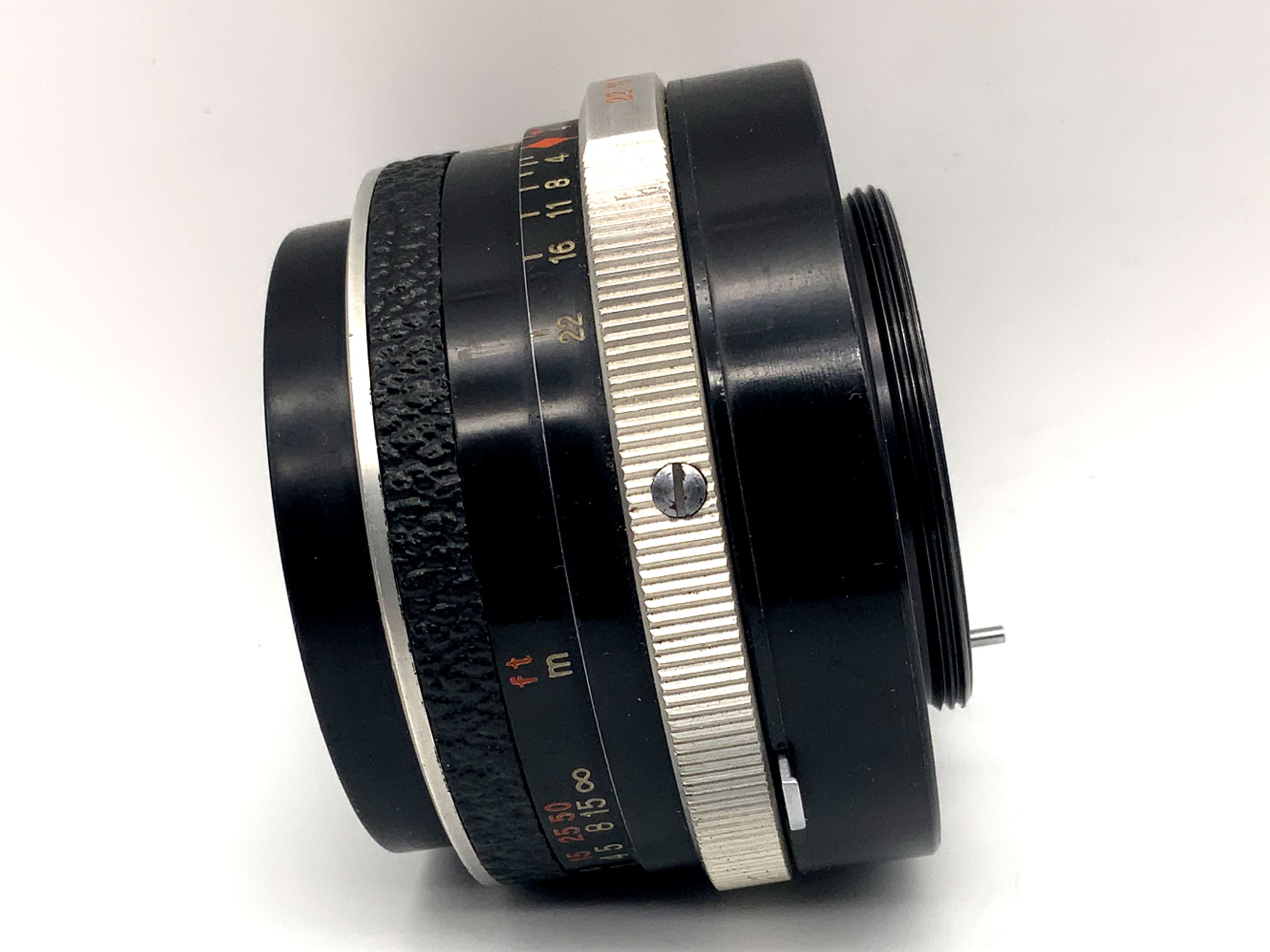 Carl Zeiss Jena 50mm 1:2.8 lens Q1 Tessar prime lens (M42)