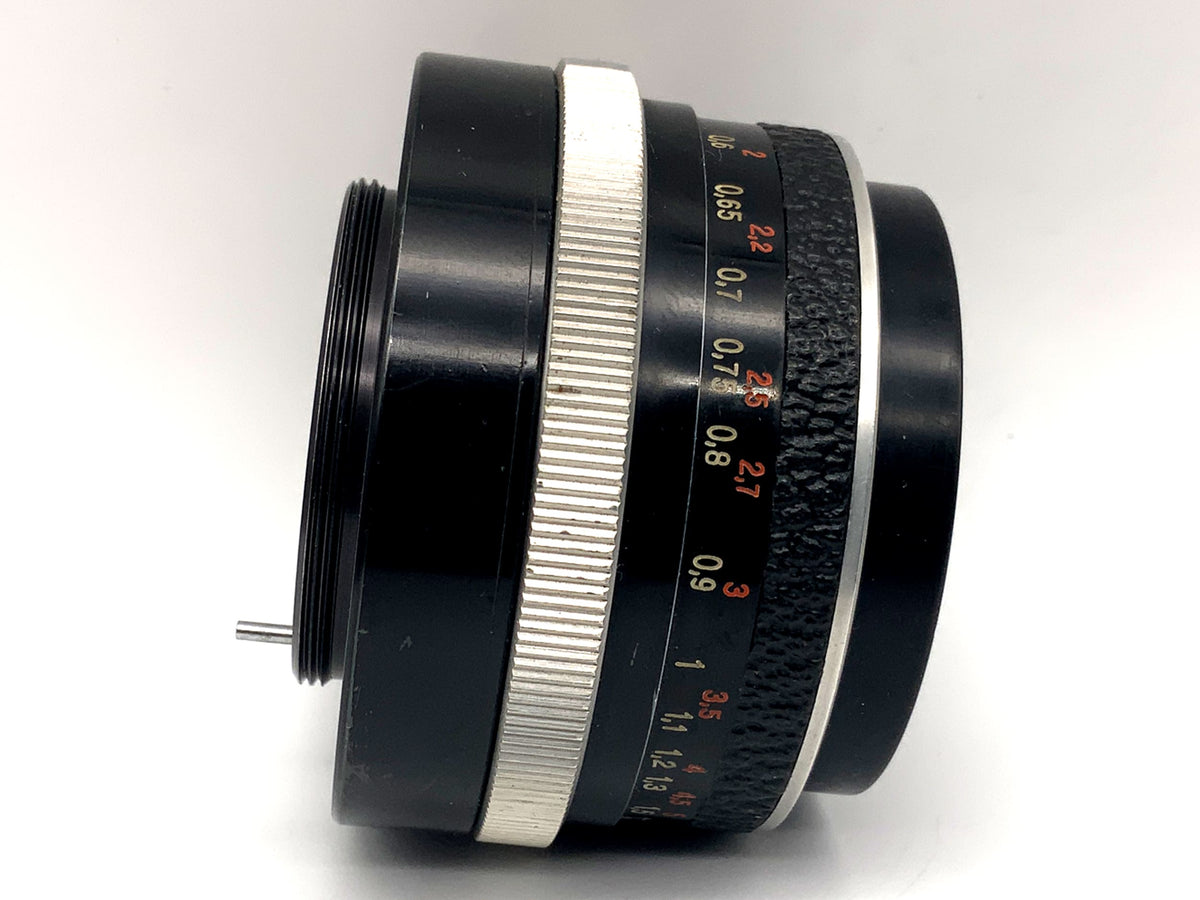 Carl Zeiss Jena 50mm 1:2.8 lens Q1 Tessar prime lens (M42)