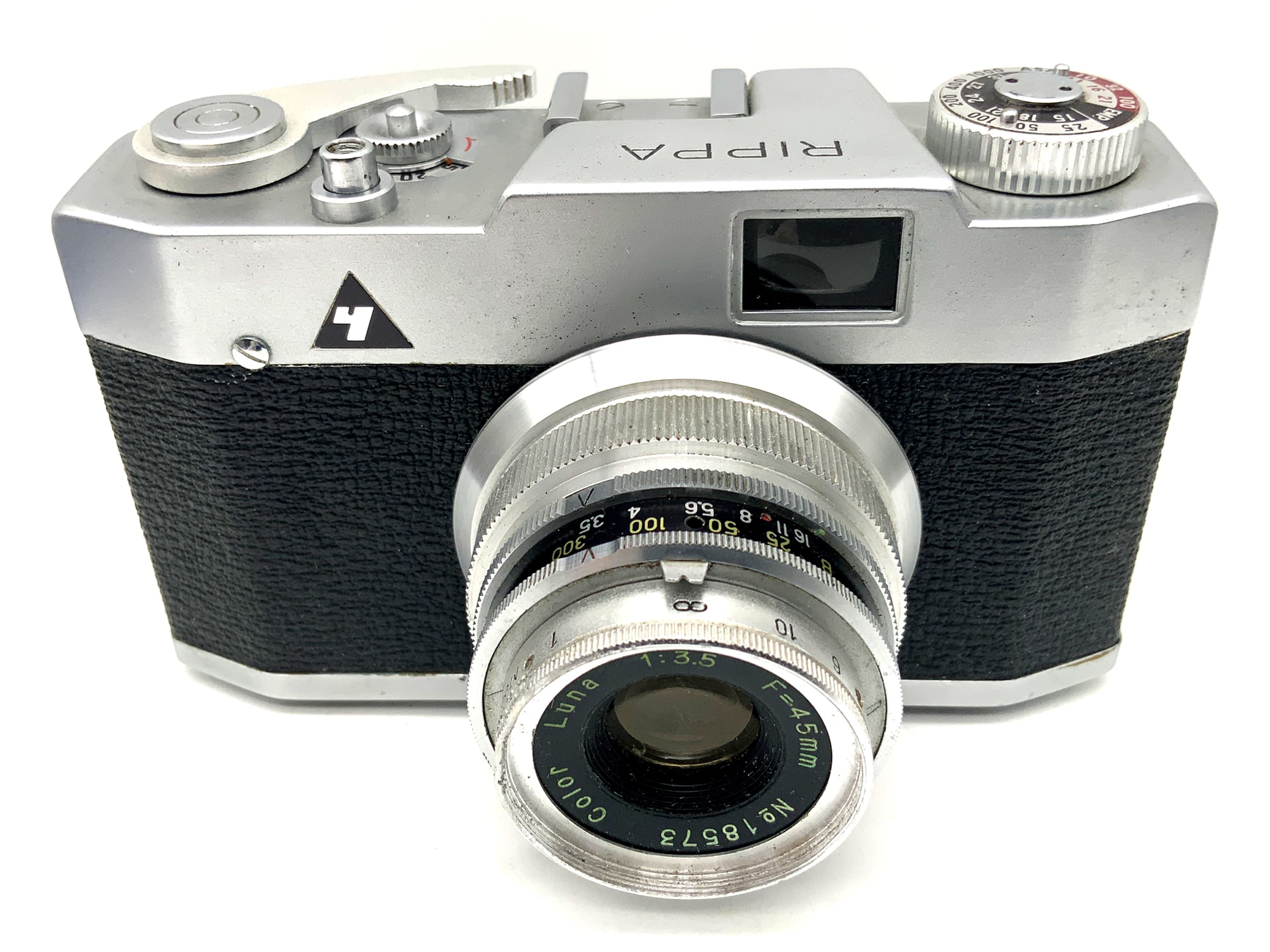 Yamato Rippa viewfinder camera with Color Luna 45mm 1:3.5 compact camera, analog camera