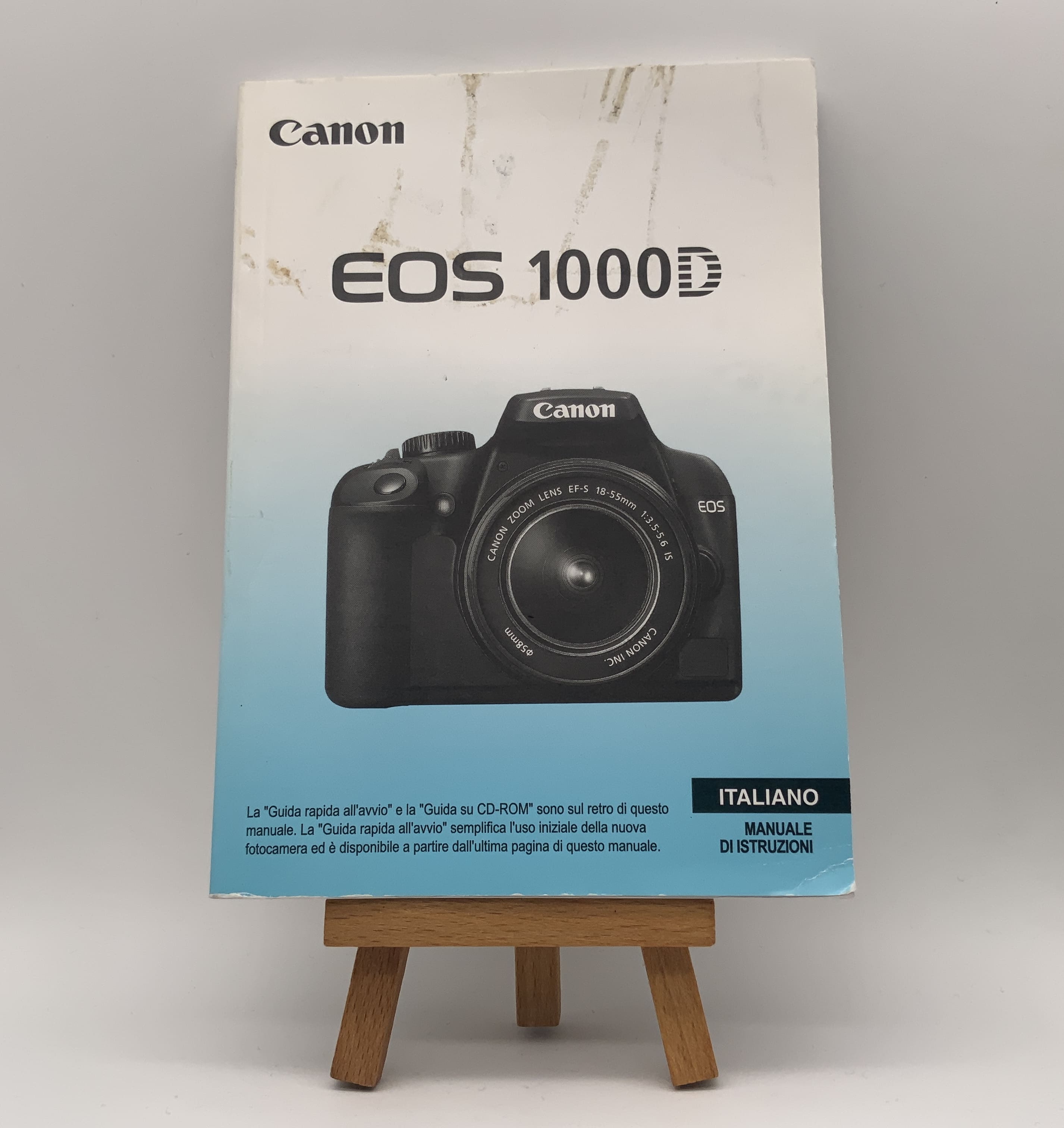 Canon EOS 1000D Bedienungsanleitung Italienisch
