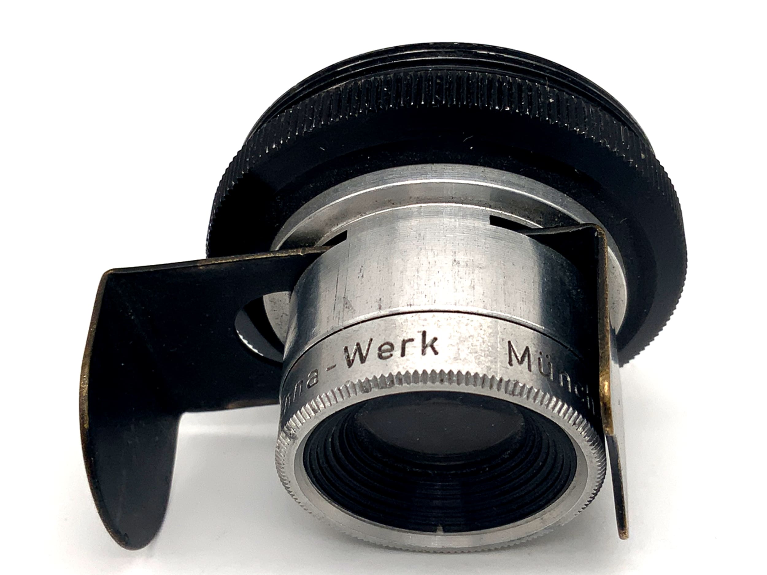Enna Munich 6cm 1:4.5 magnifying lens Ennar red C Enlarger Lens (M39)