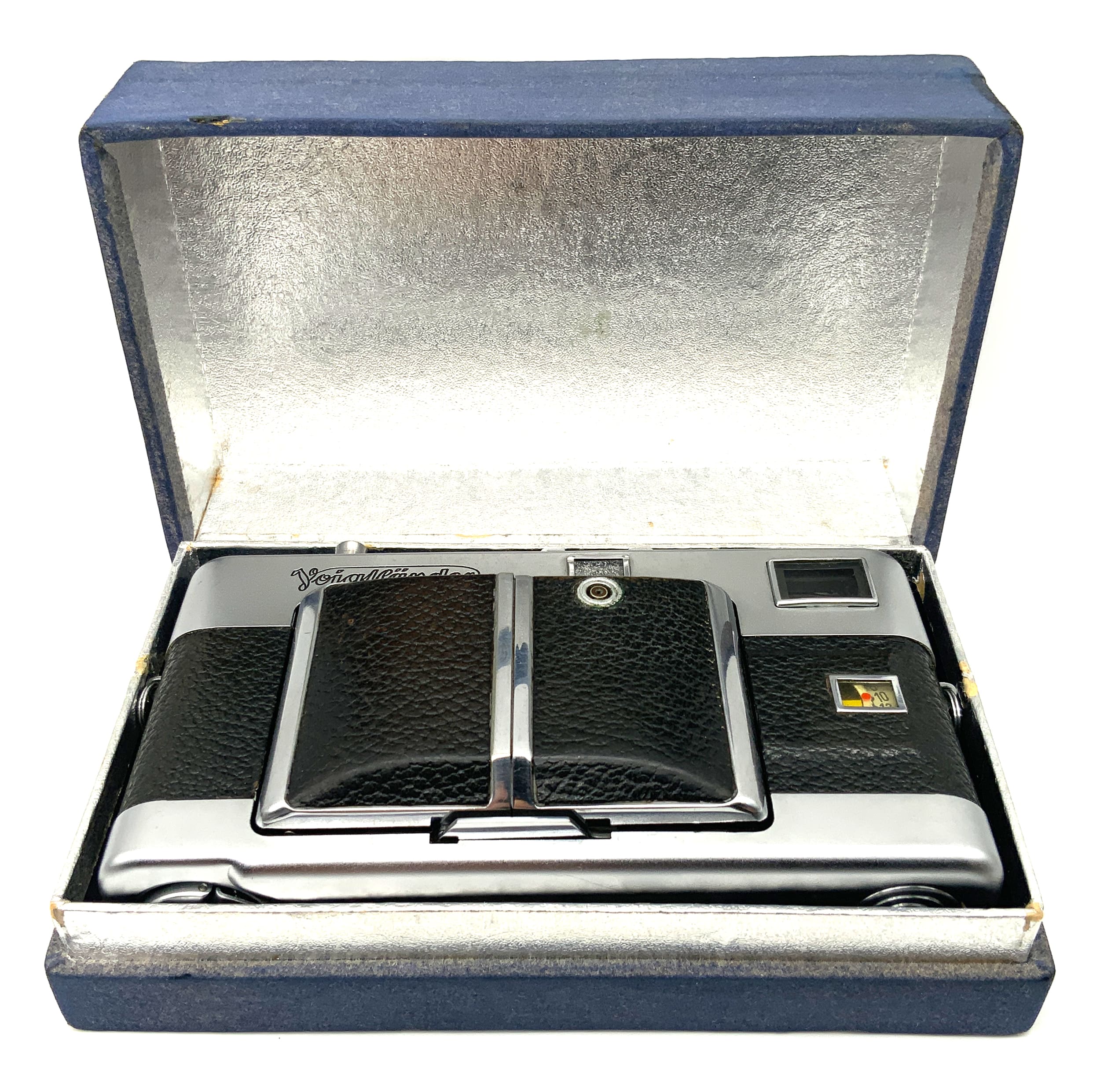 Voigtländer Vitessa rangefinder camera with Ultron 1:2/50mm Synchro-Compur lens in original packaging