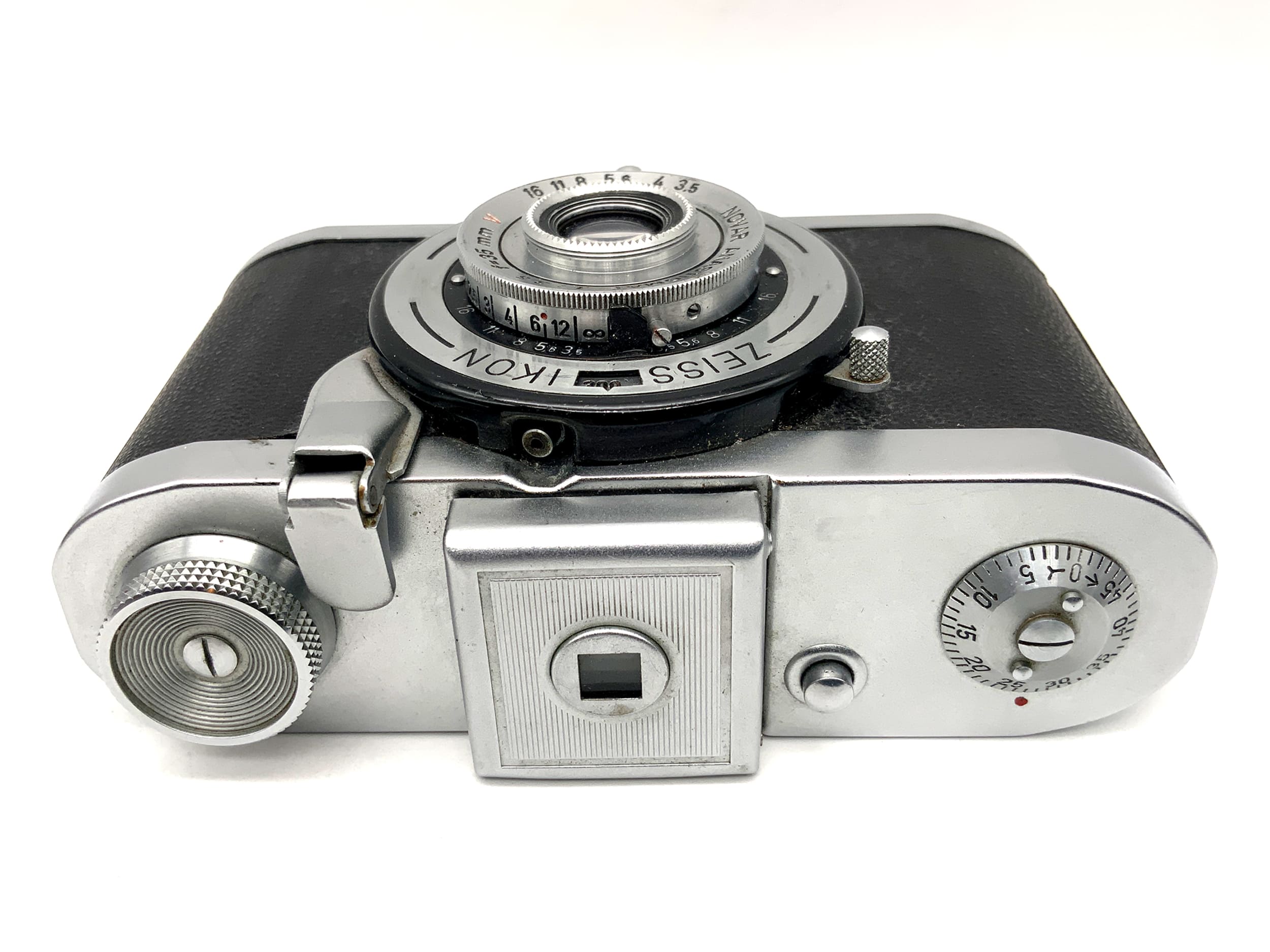 Zeiss Ikon Tenax viewfinder camera with Novar Anastigmat red V 35mm 1:3.5 analog camera