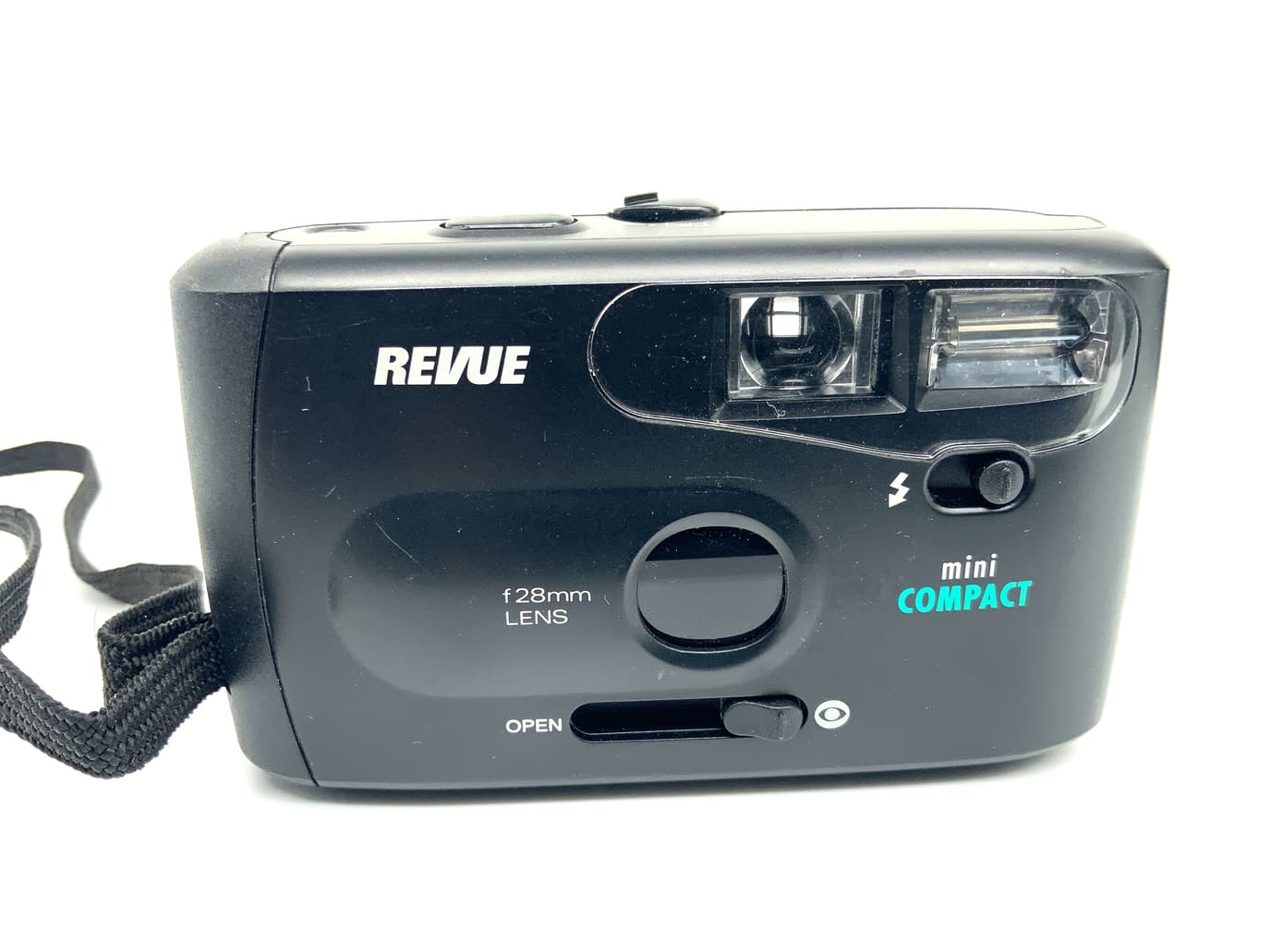 Revue Mini Compact Point&Shoot mit 28mm Lens Kompaktkamera Analogkamera