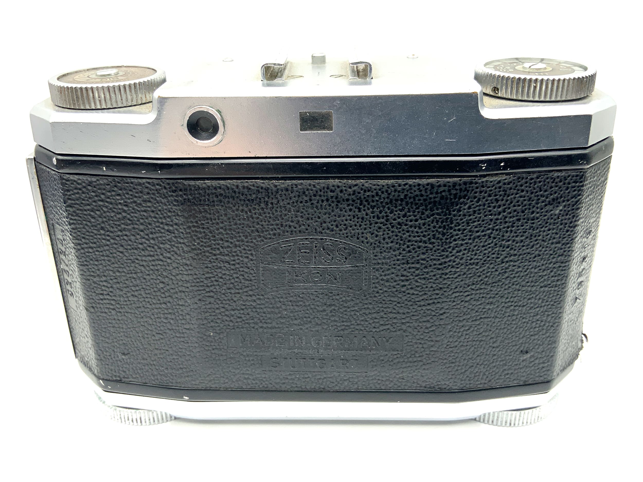 Zeiss Ikon Contina 524/24 folding camera with red T Tessar 45mm 1:2.8 Synchro-Compur