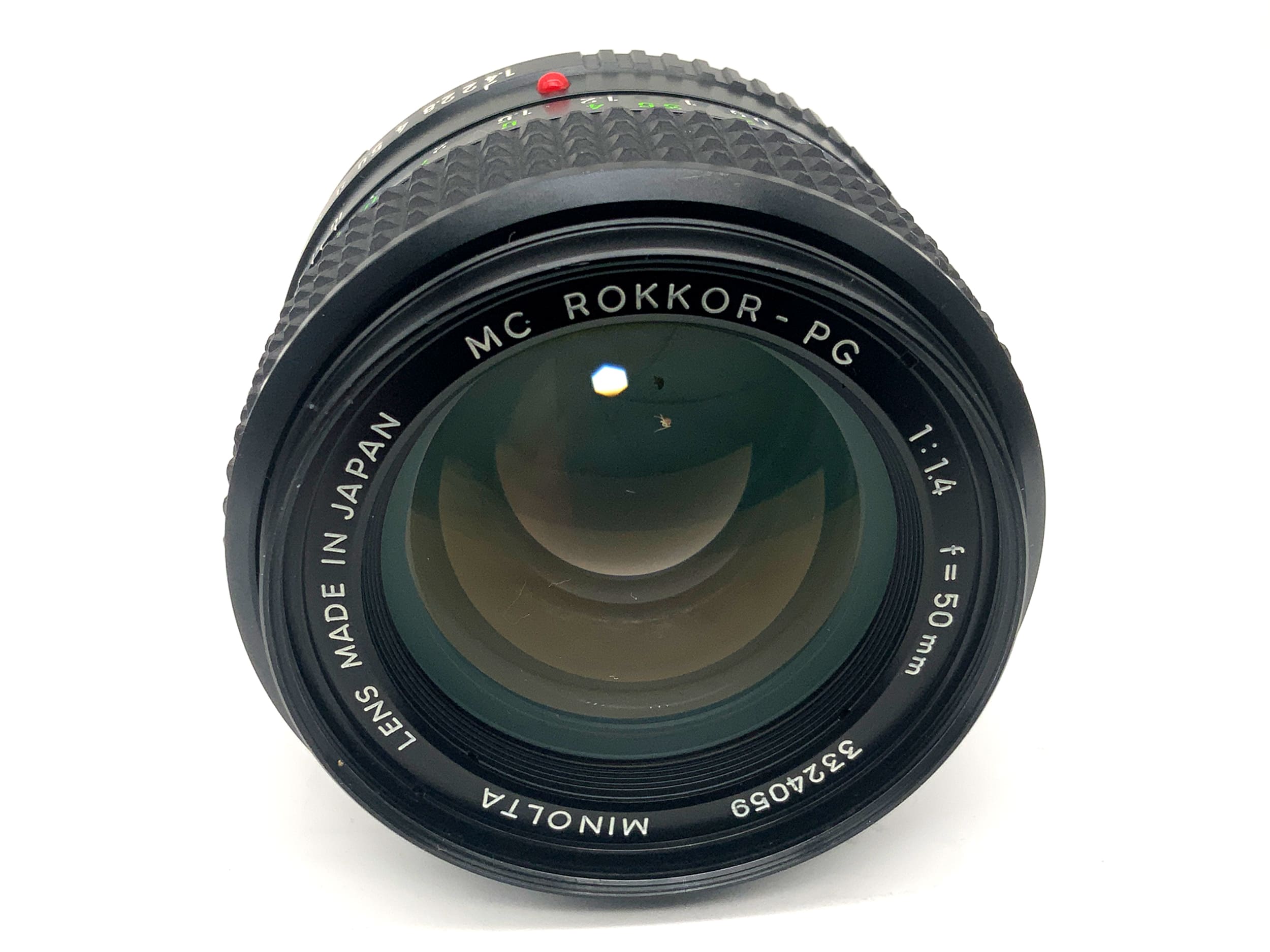 Minolta MC Rokkor-PG 50mm 1:1.4 Objektiv Festbrennweite (Minolta MD)