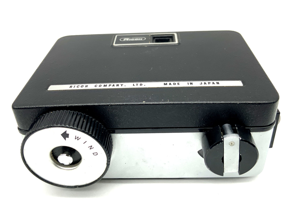 Ricoh Auto Half E viewfinder camera with Ricoh 25mm F:2.8 half-frame camera