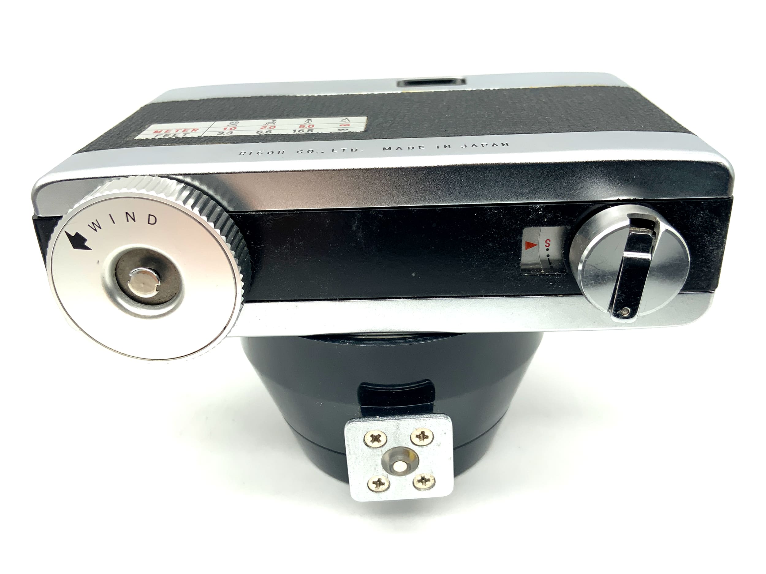 Ricoh Auto Shot viewfinder camera with Ricohon 35mm f/2.8 compact camera, analog camera