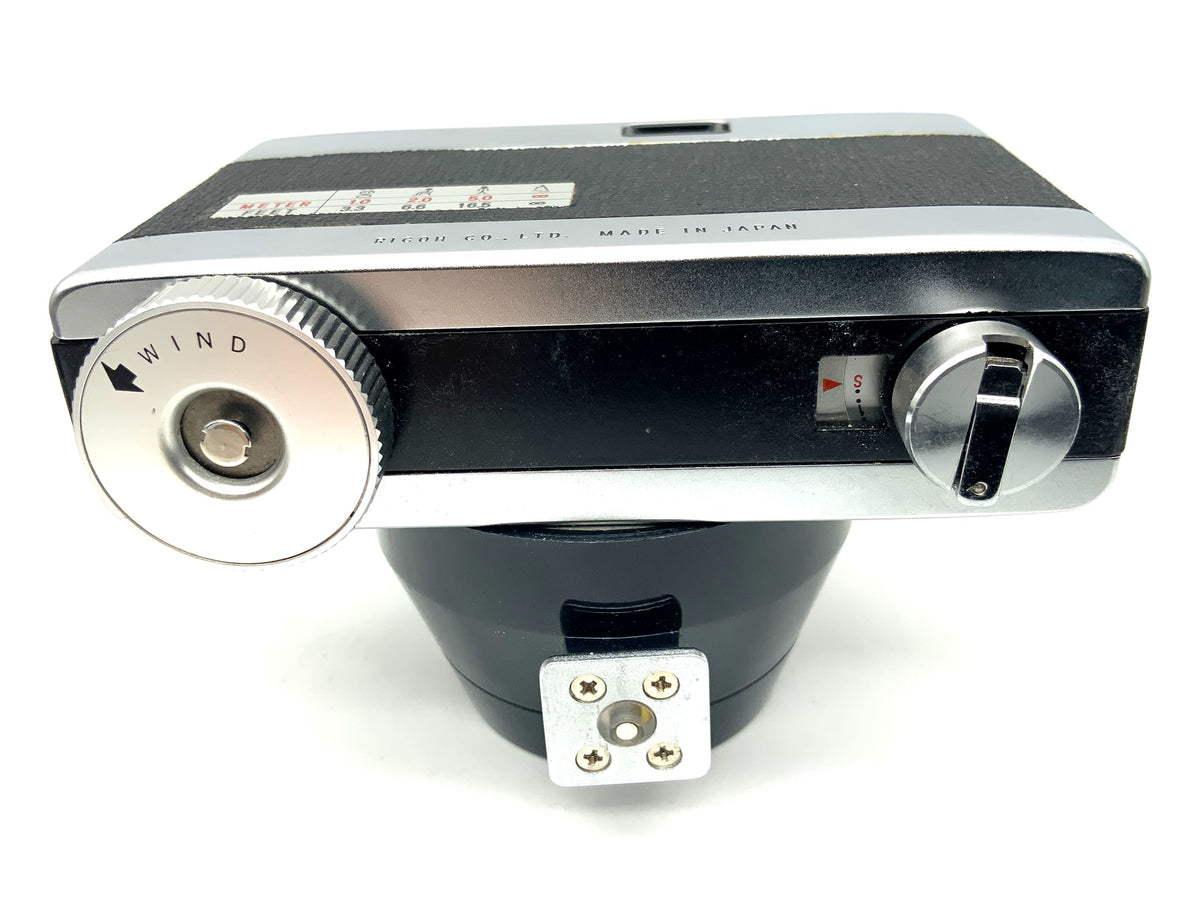 Ricoh Auto Shot viewfinder camera with Ricohon 35mm f/2.8 compact camera, analog camera