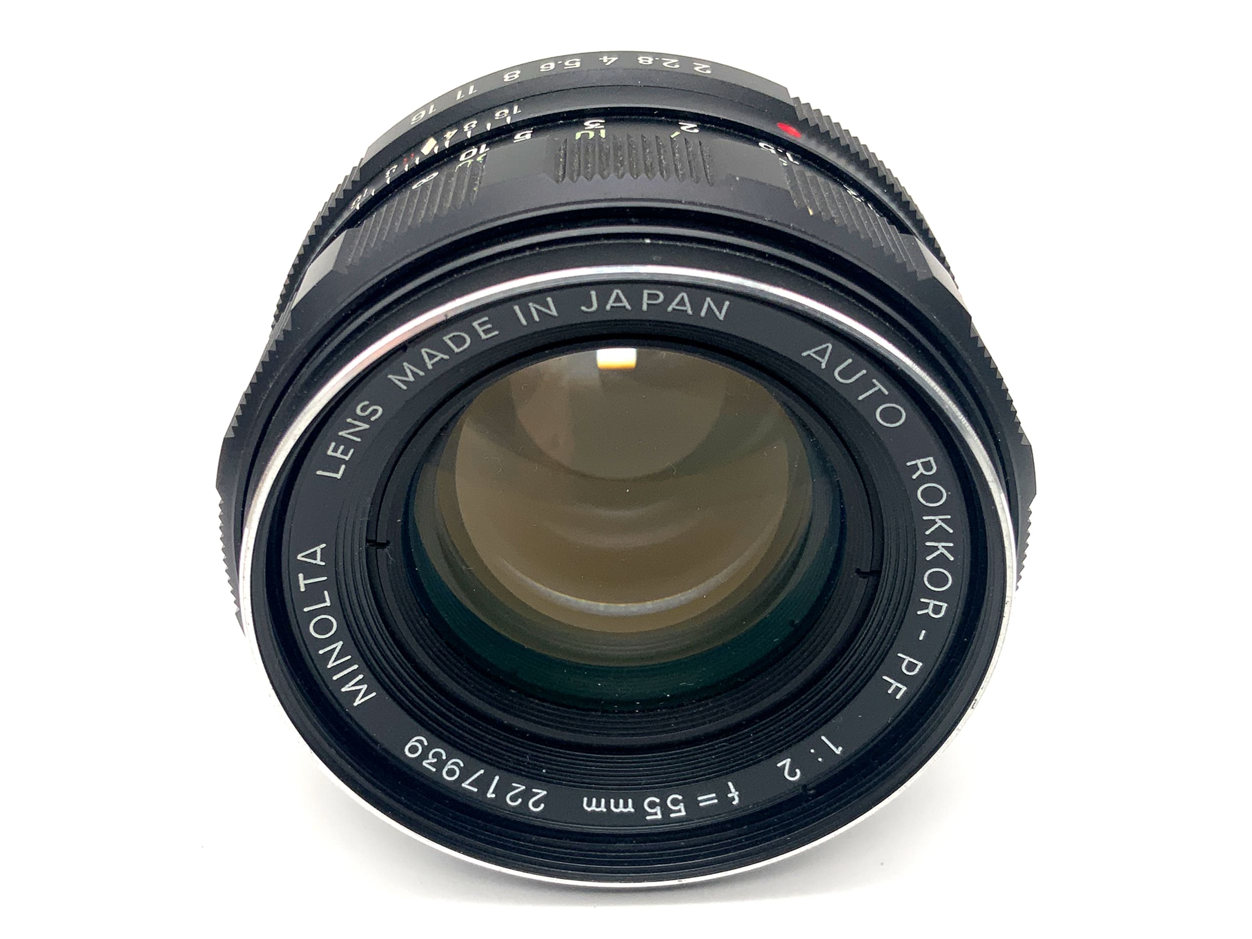 Minolta Auto Rokkor-PF 55mm 1:2 Objektiv Festbrennweite (Minolta MD)