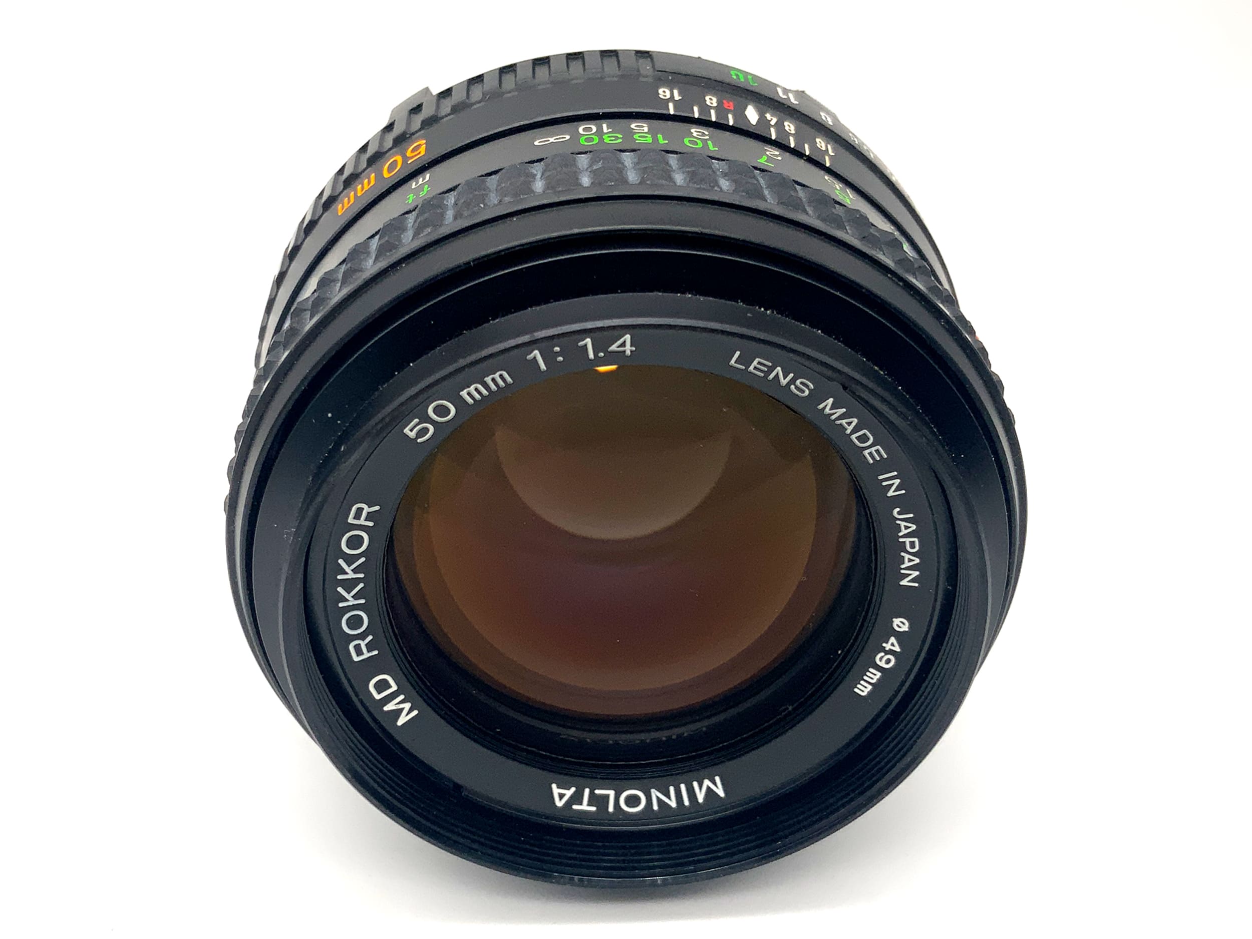 Minolta MD Rokkor 50mm 1:1.4 Objektiv in OVP Festbrennweite (Minolta MD)