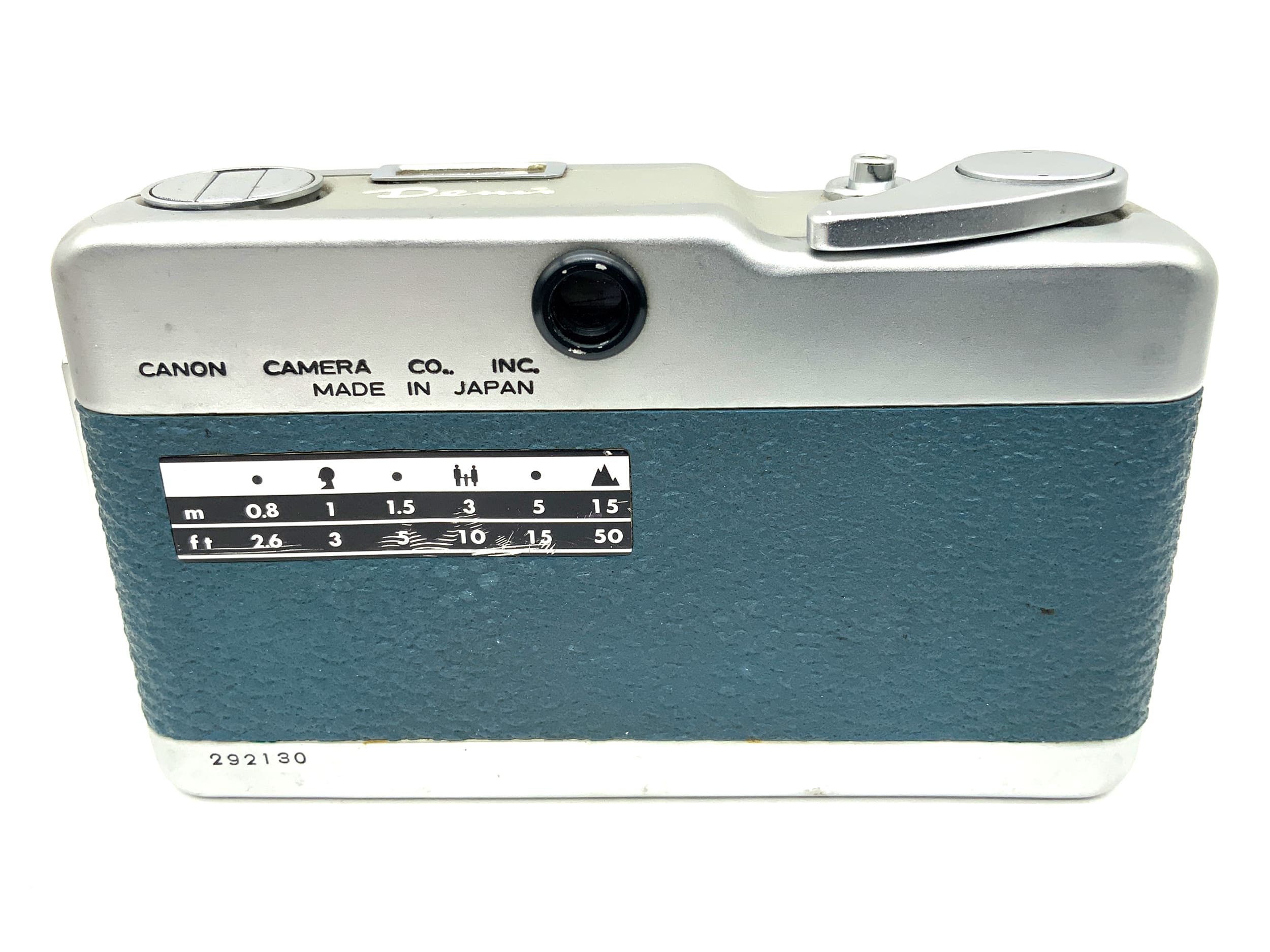 Canon Demi viewfinder camera with SH 28mm 1:2.8 half-frame camera, analog camera