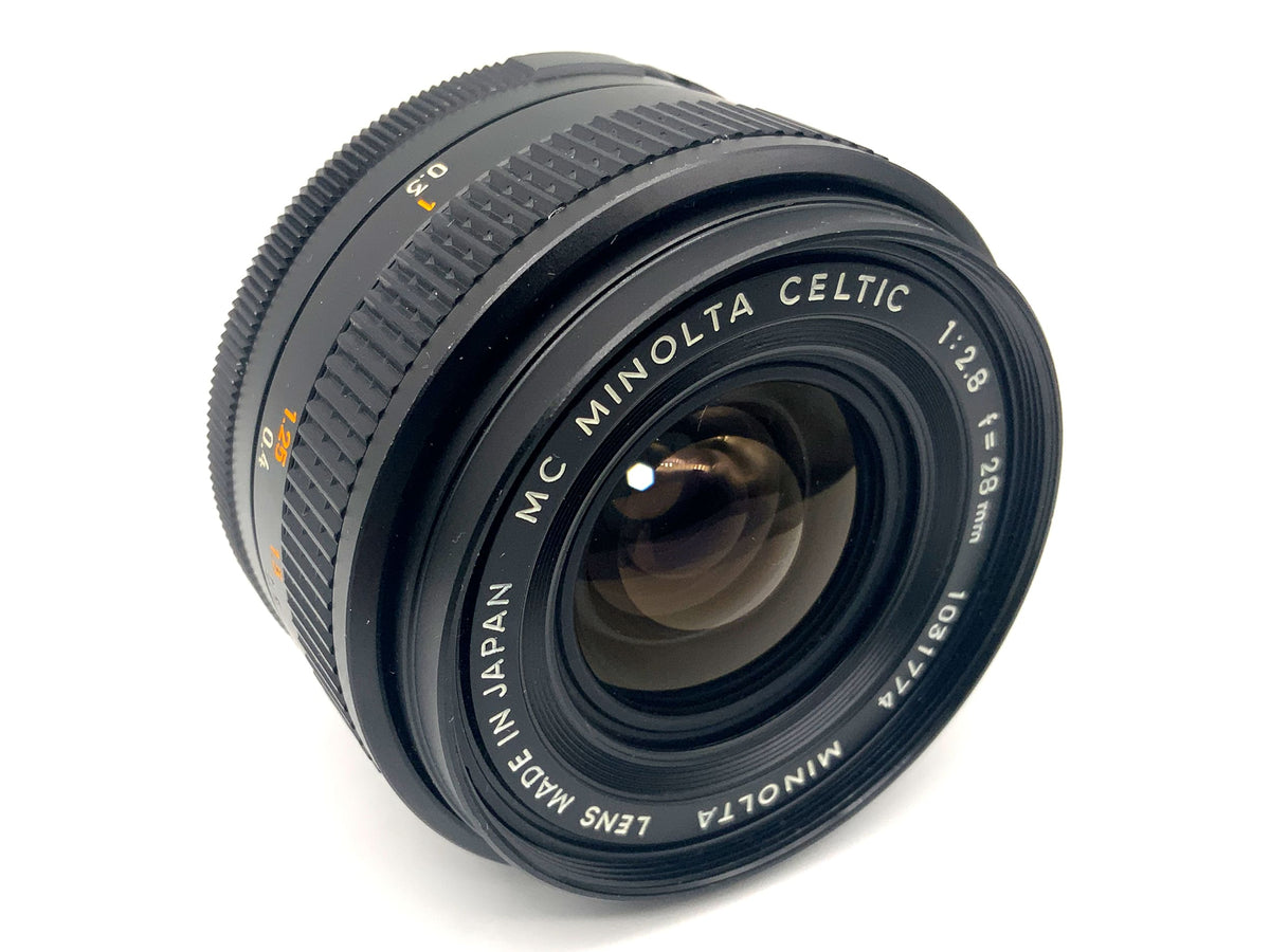 Minolta MC Celtic 28mm 1:2.8 Objektiv Festbrennweite (Minolta MD)