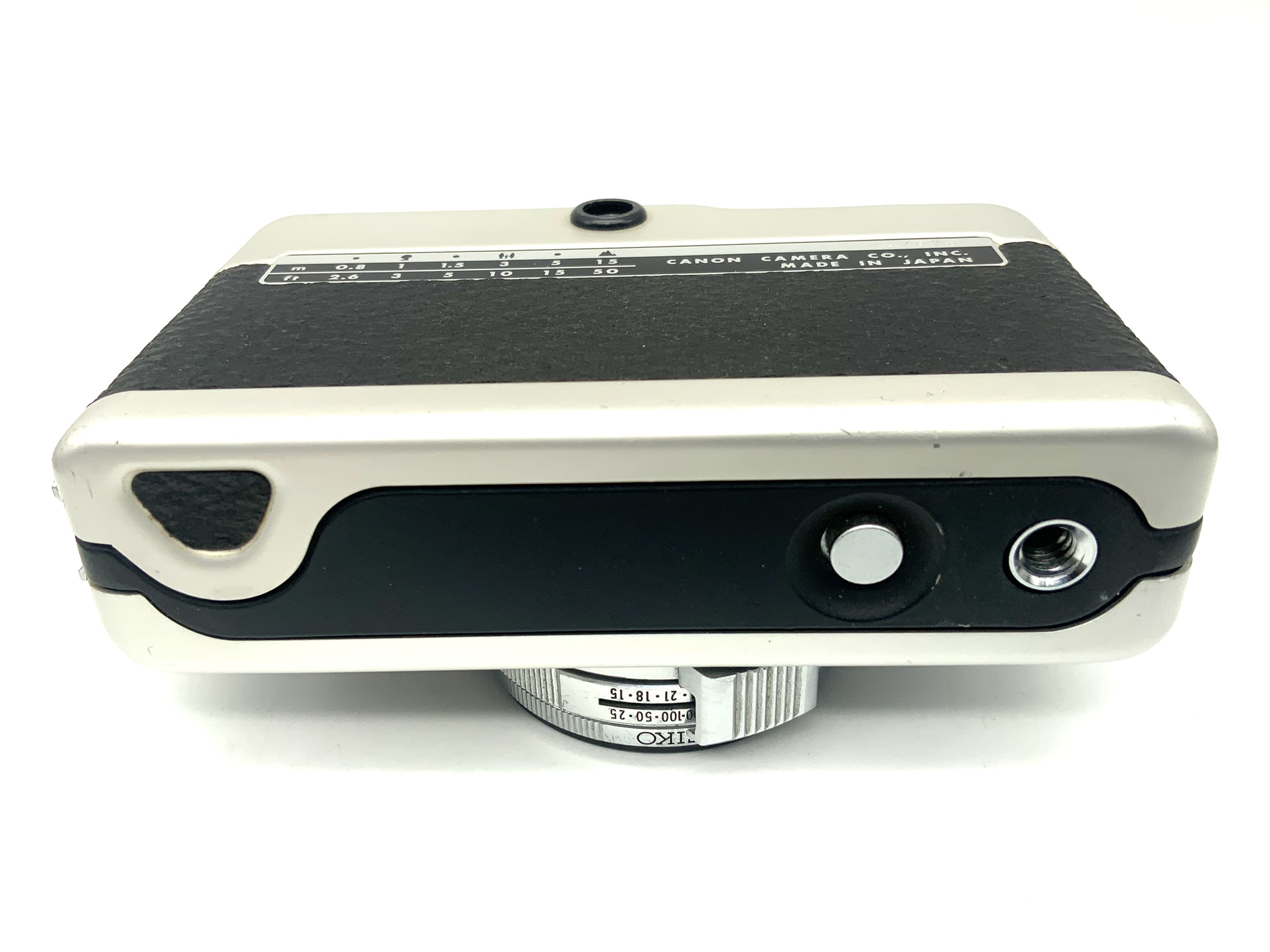 Canon Demi S viewfinder camera with SH 30mm 1:1.7 half-frame camera, analog camera