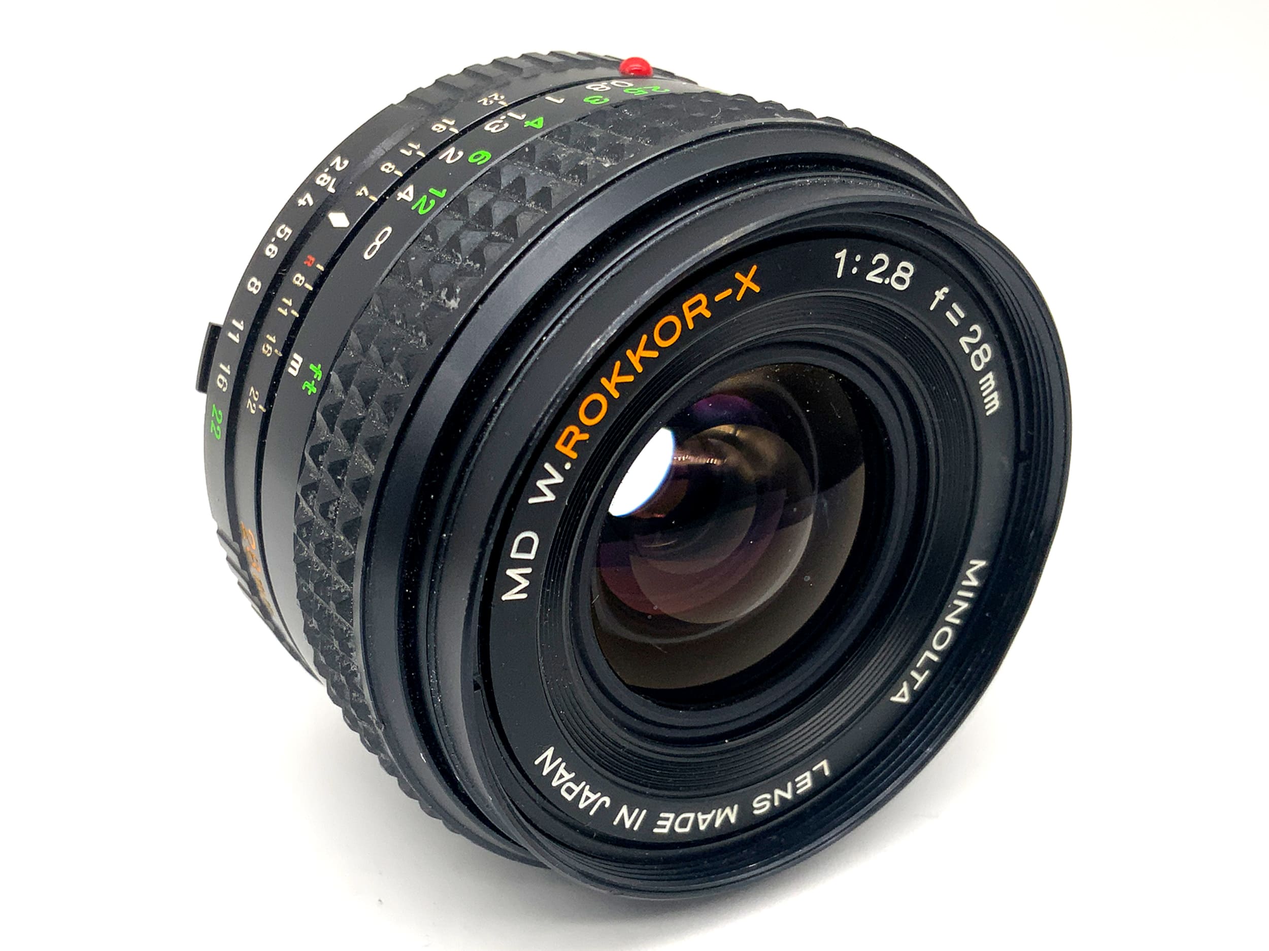 Minolta MD W.Rokkor-X 28mm 1:2.8 Objektiv Festbrennweite (Minolta MD)