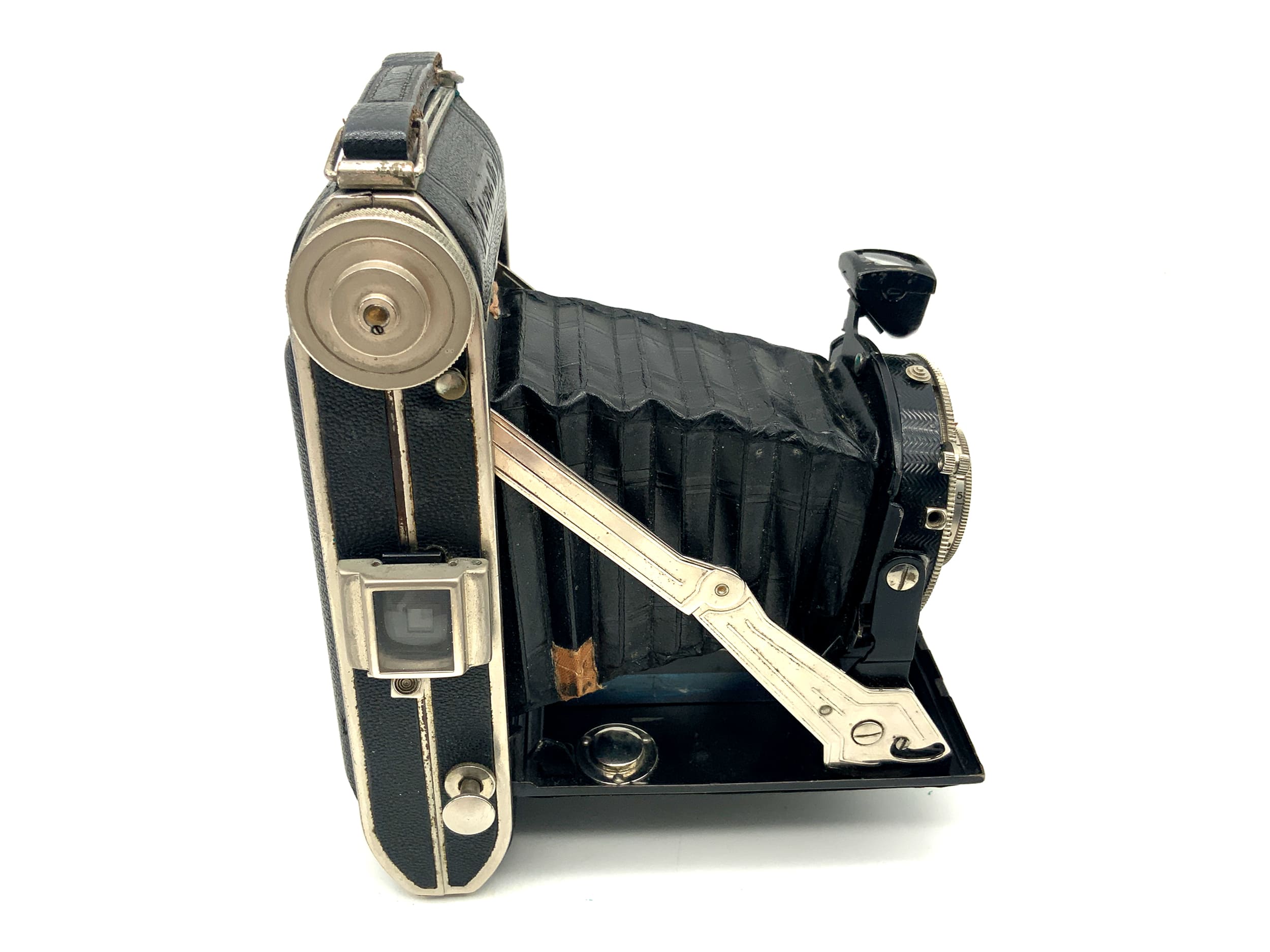 Hapo 10 folding camera with Steinheil Cassar 1:3.8 10.5cm analog camera