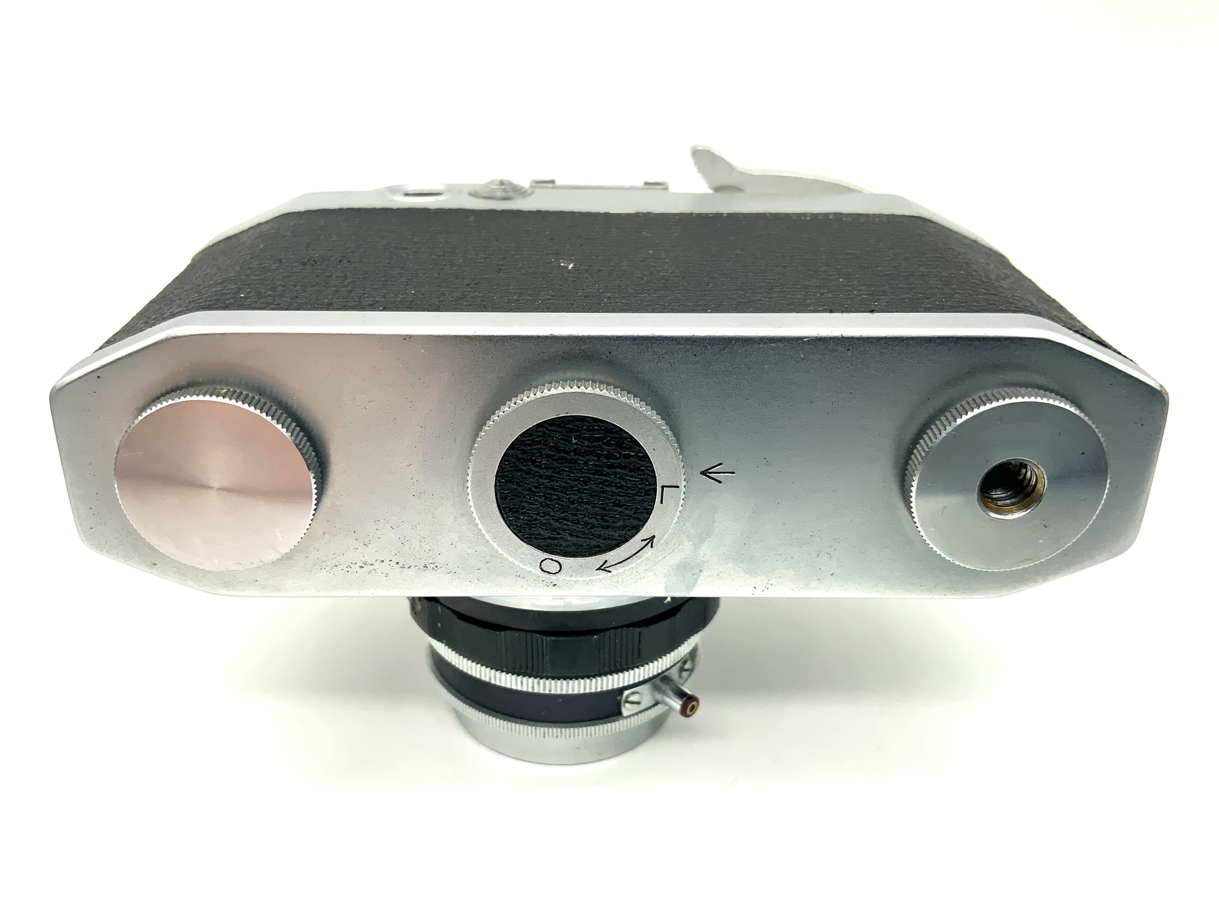 Yamato Rippa rangefinder camera with Color Luna 45mm 1:3.5 analog camera