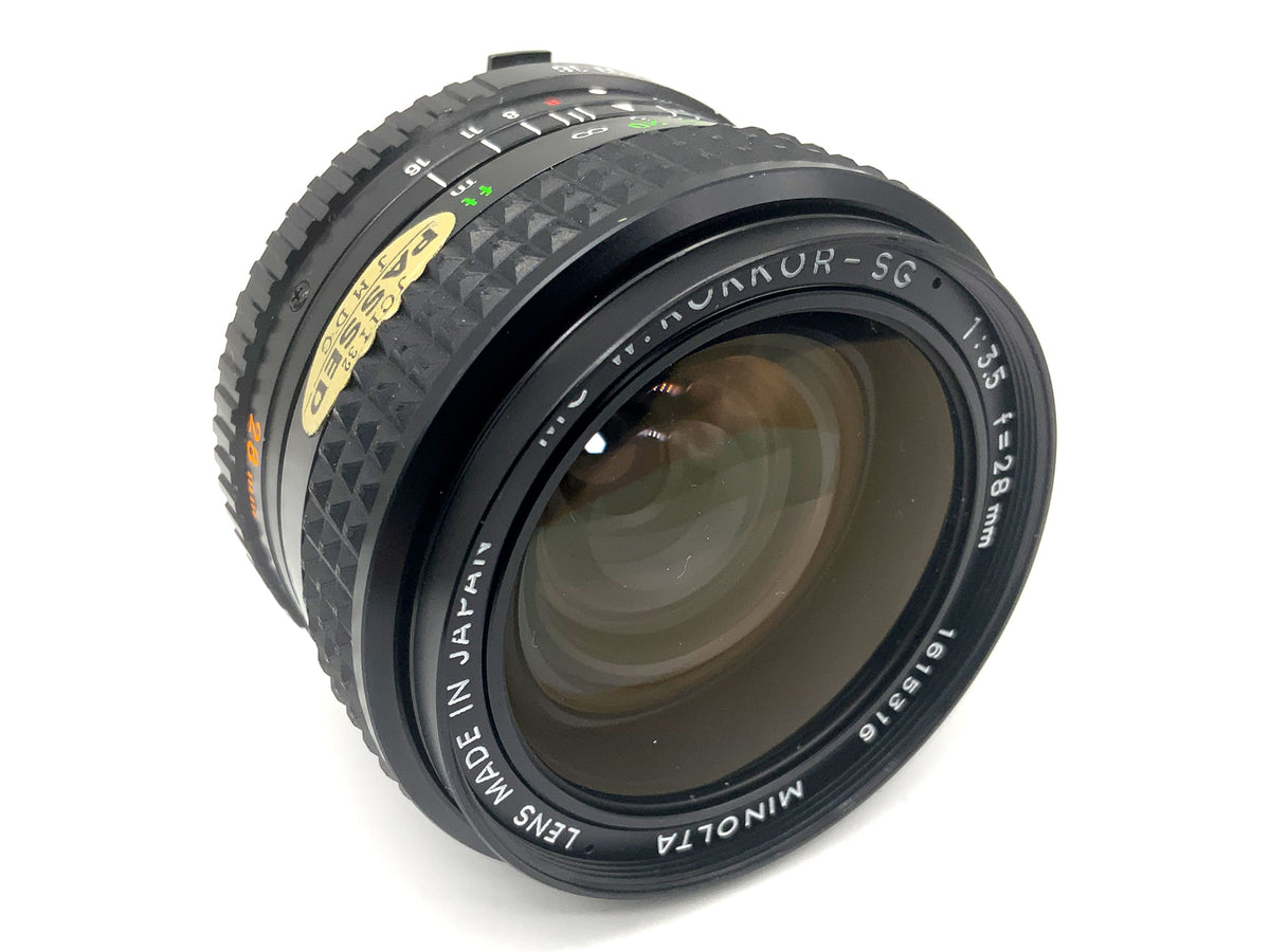 Minolta MC W.Rokkor-SG 28mm 1:3.5 Objektiv Festbrennweite (Minolta MD)