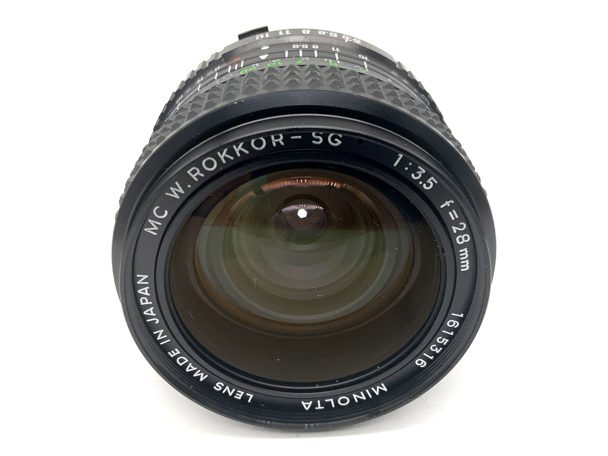 Minolta MC W.Rokkor-SG 28mm 1:3.5 Objektiv Festbrennweite (Minolta MD)