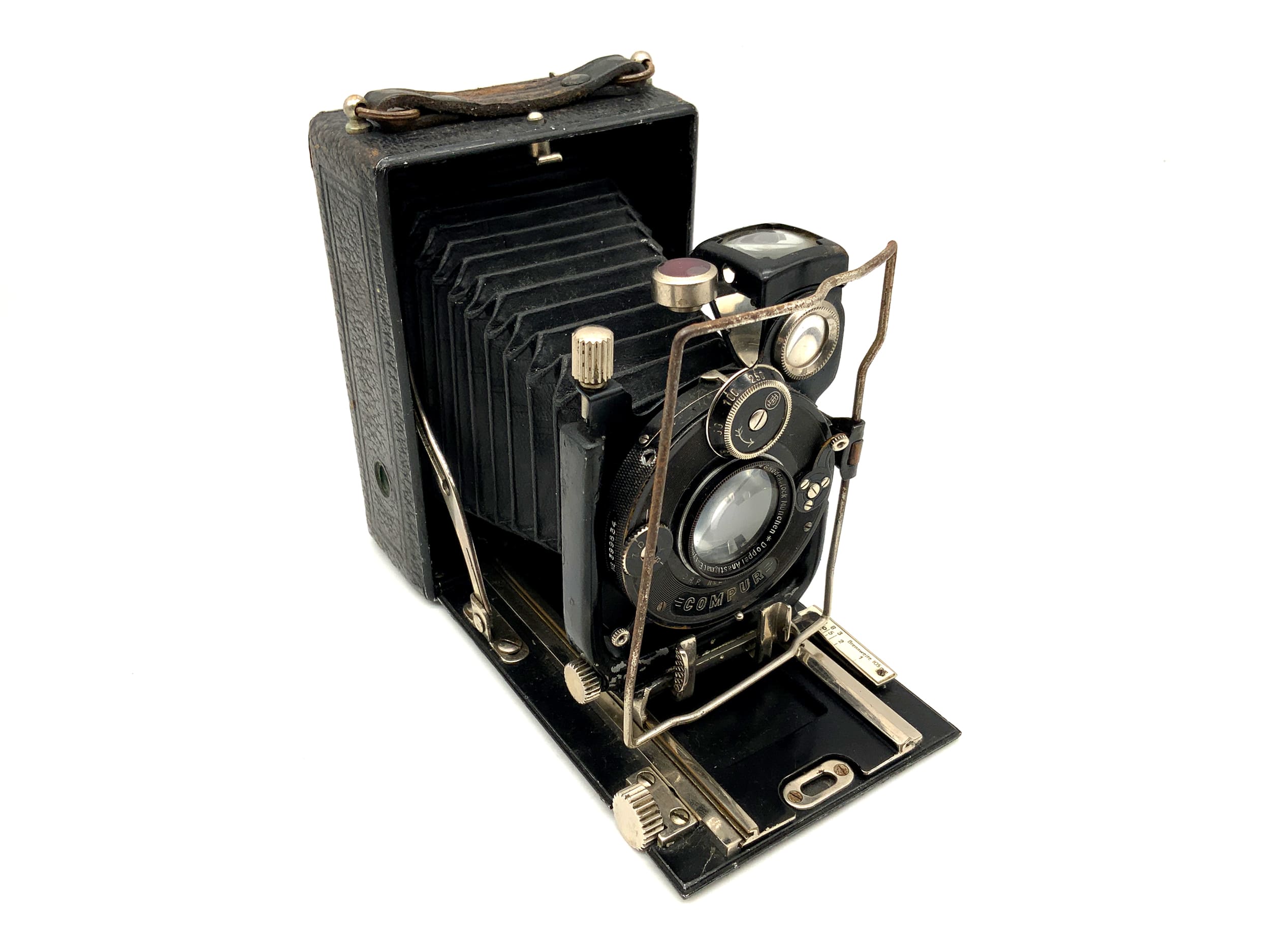 Plate camera with G. Roenstock Munich double Anastigmat Eurynar 1:4.5 10.5cm