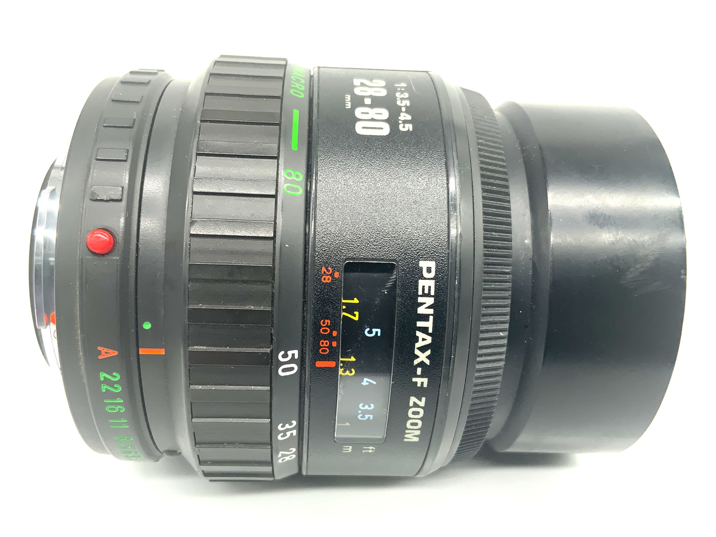 Pentax F Zoom 28-80mm 1:3.5-4.5 Objektiv AF Zoomobjektiv Autofokus (Pentax K-AF)