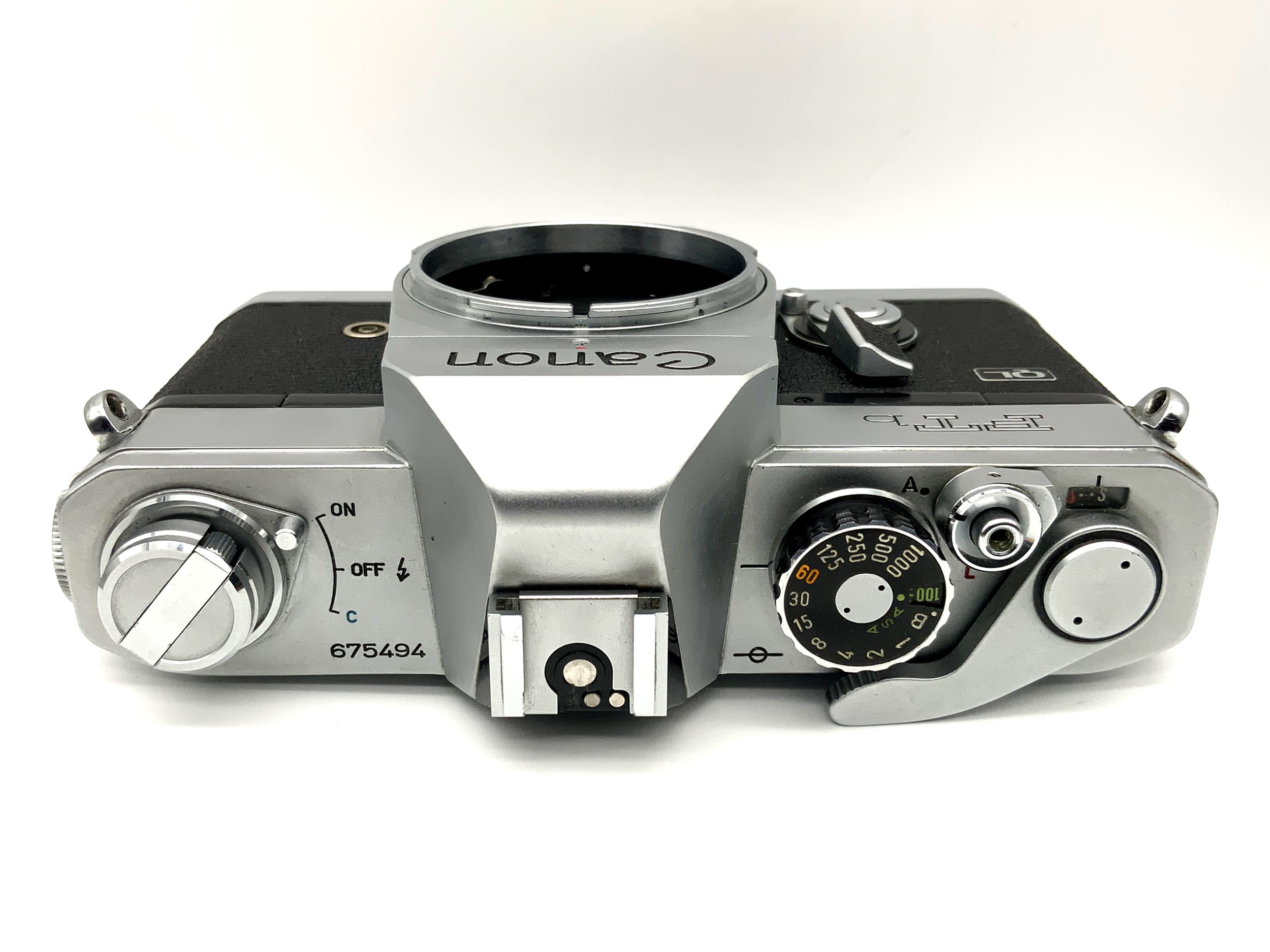 Canon FTb 35mm SLR analog QL body (Canon FD)