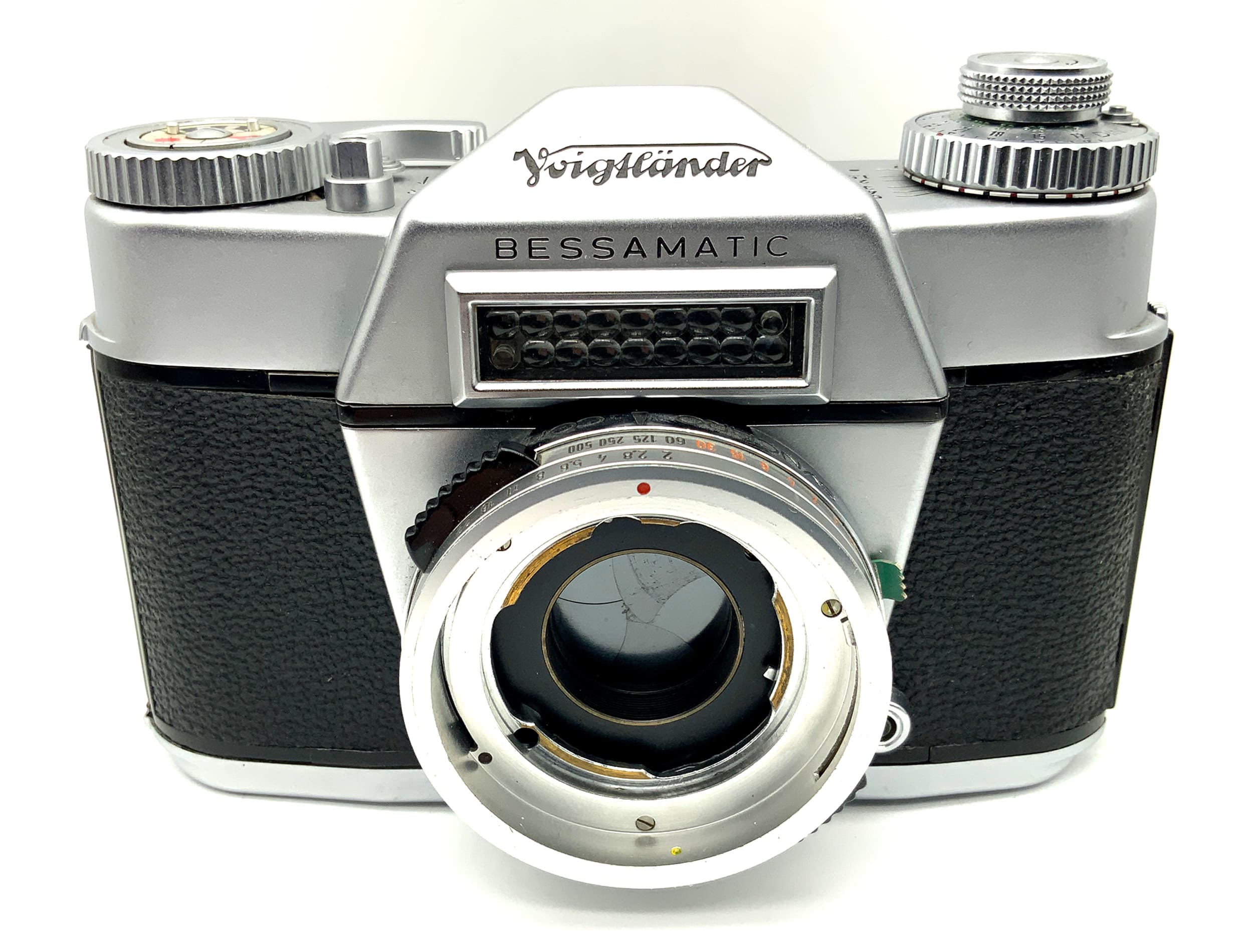 Voigtländer Bessamatic 35mm SLR analog Synchro Compur Body